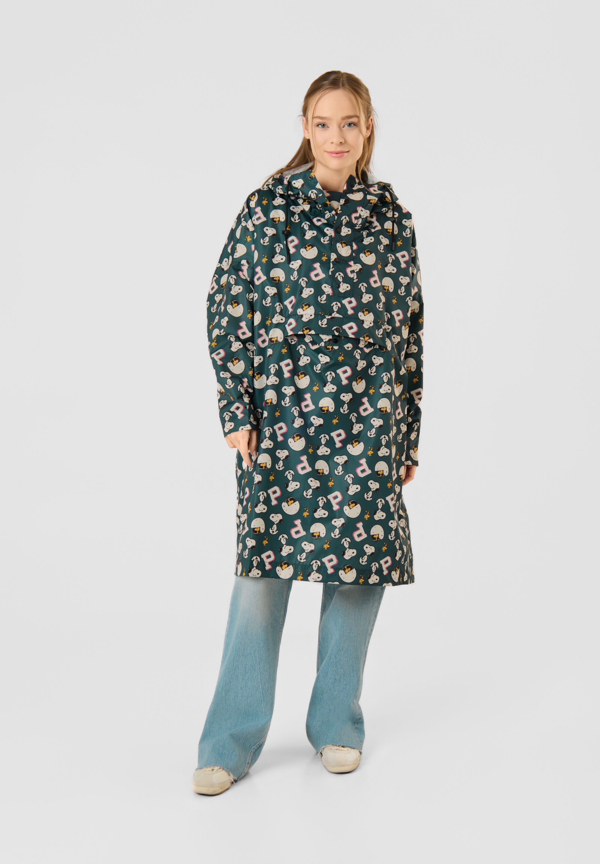 Codello Regenjacke »Codello Poncho« mit Kapuze mit Peanuts-Motiven