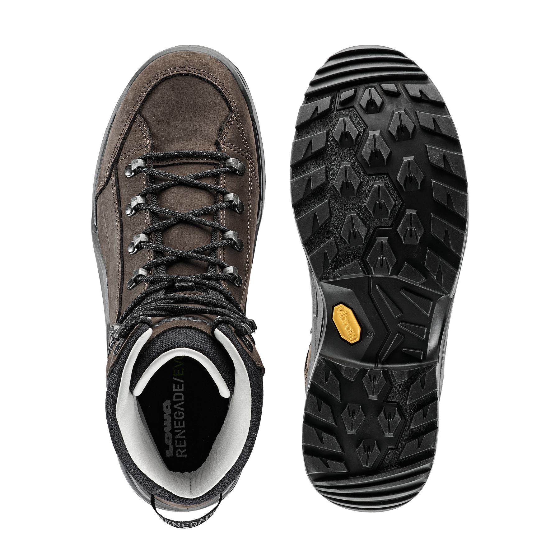 Lowa Wanderschuh »RENEGADE EVO LL MID«  aus Leder und mit Vibram Sohle