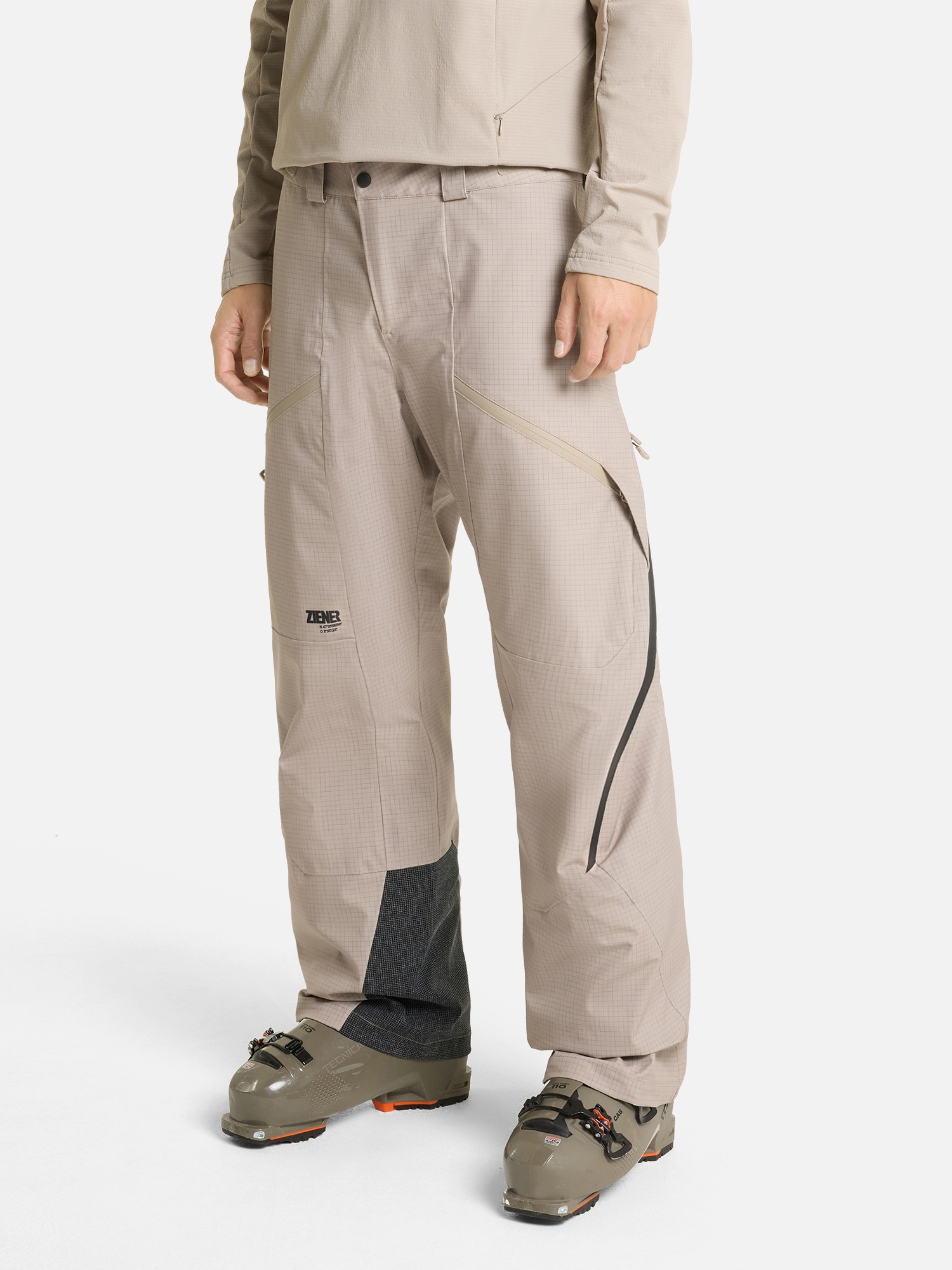 Ziener Skihose »ROKITO-Z AQUASHIELD® HERREN«  wasser- u. winddicht, atmungsaktiv, unwattiert, Innenfutter aus Wolle