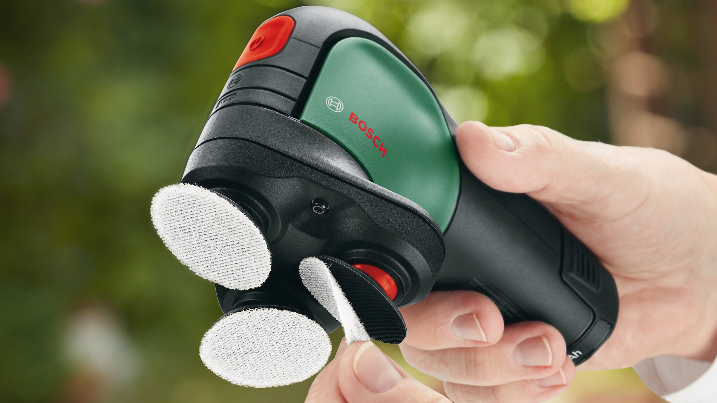 Bosch Home & Garden Akku-Tellerschleifer »EasyCurvSander 12«, inkl Akku 12V/2,0 Ah und Ladegerät