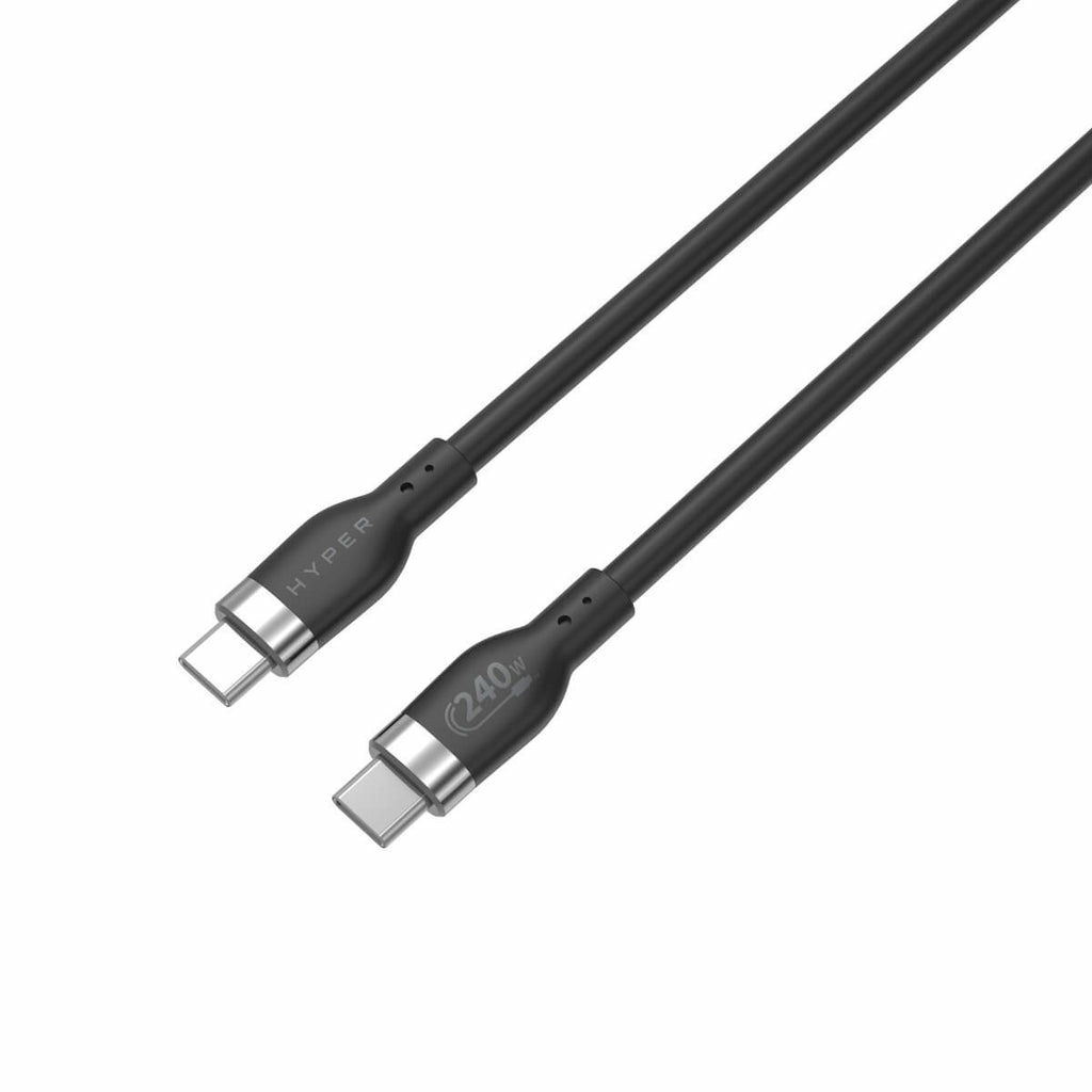 Targus USB-Kabel »Silicone USB-C Lade-Kabel 2 m 240W«, USB-C, 200 cm