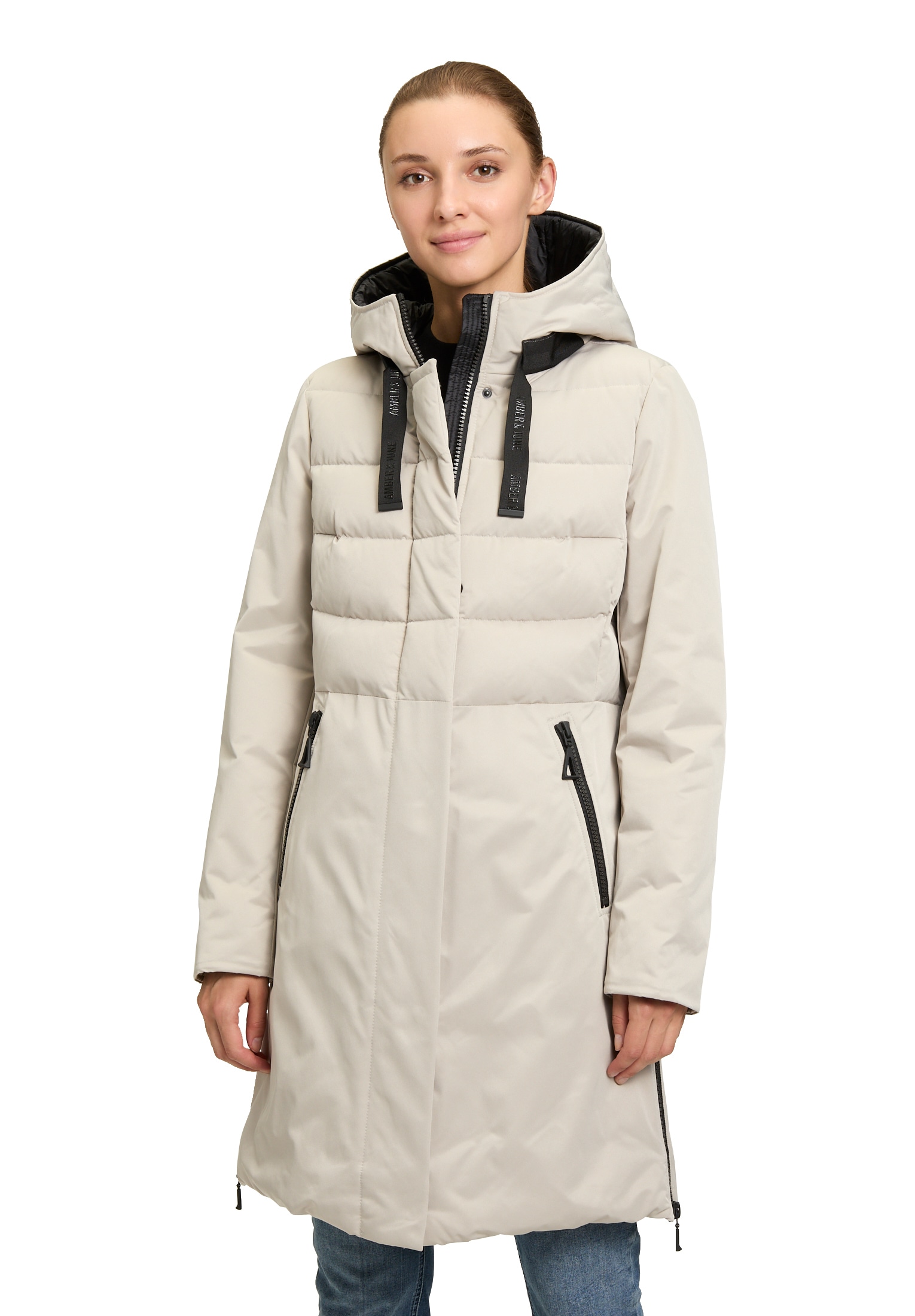 Amber & June Winterjacke »Winterjacke Kunstdaune«