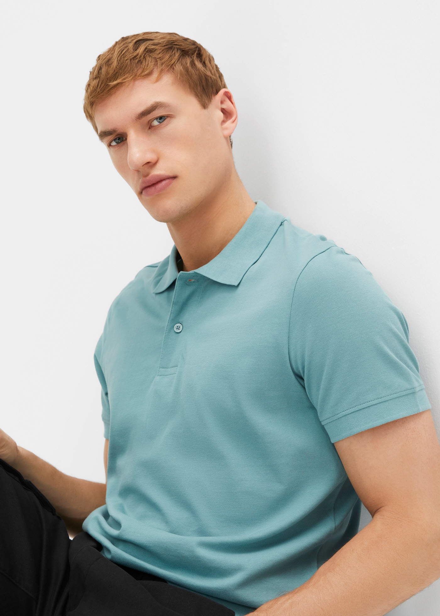 bonprix Poloshirt »Piqué-Poloshirt aus reiner Baumwolle« 1 Regular Fit, Kurzarm, aus hautfreundlicher Baumwolle