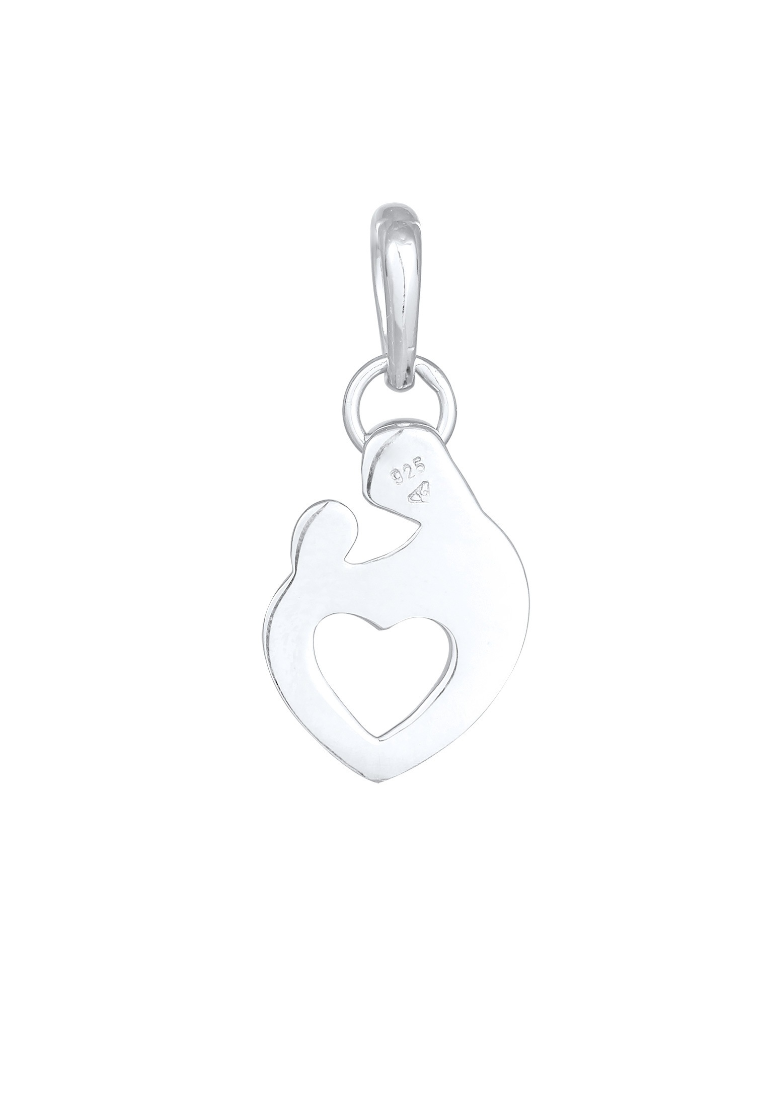 Elli Medallionanhänger »Anhänger Mutter Kind Symbol Liebe 925 Sterling Silber«