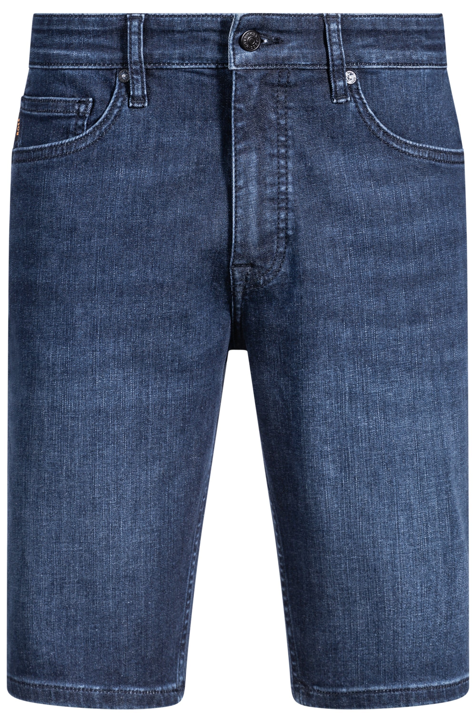 BOSS ORANGE Shorts »Delaware«, mit Lederbadge und Coinpocket