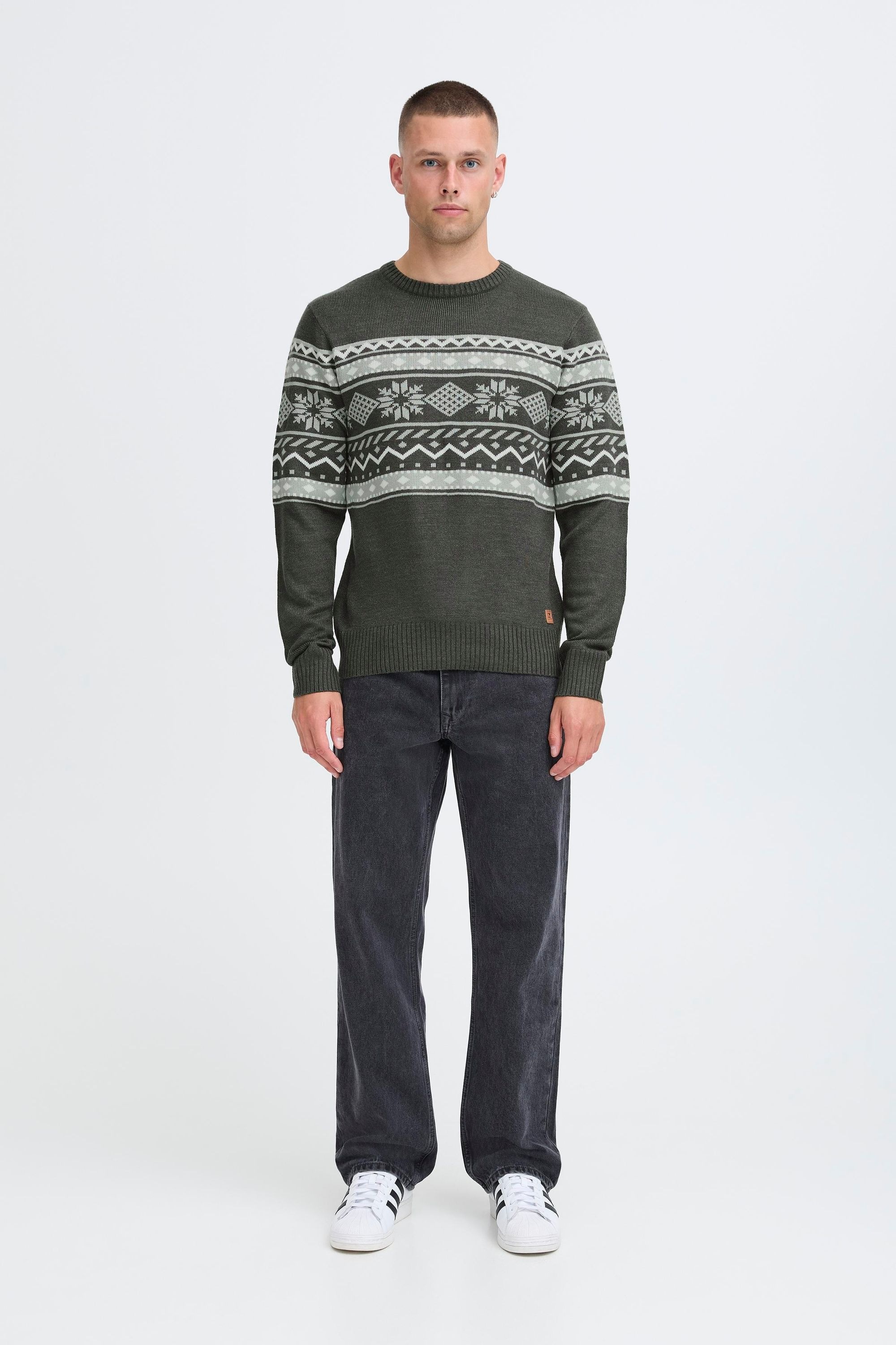 Blend Strickfleece-Pullover »Strickpullover BHNohr«