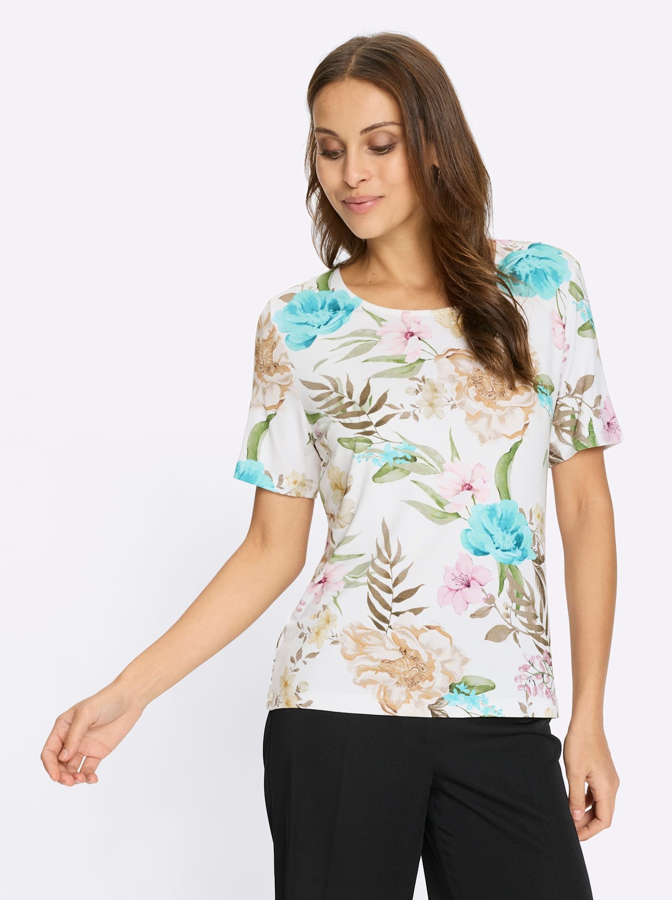 Lady Kurzarmshirt »Kurzarm-Shirt« 1 tlg.