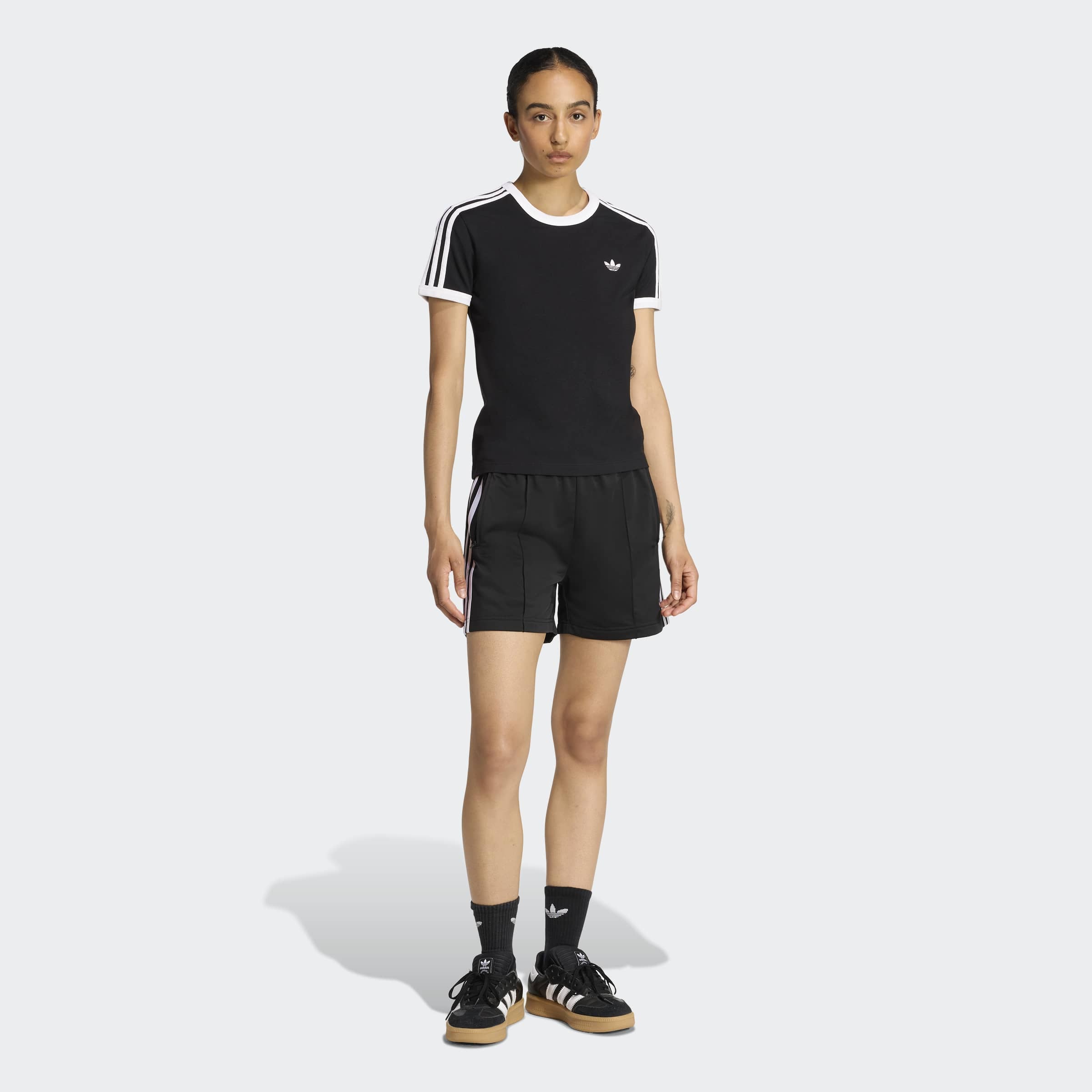 adidas Originals T-Shirt »3-STREIFEN SLIM« sanft anliegende Passform, ohne Verschluss, für sportlichen Look