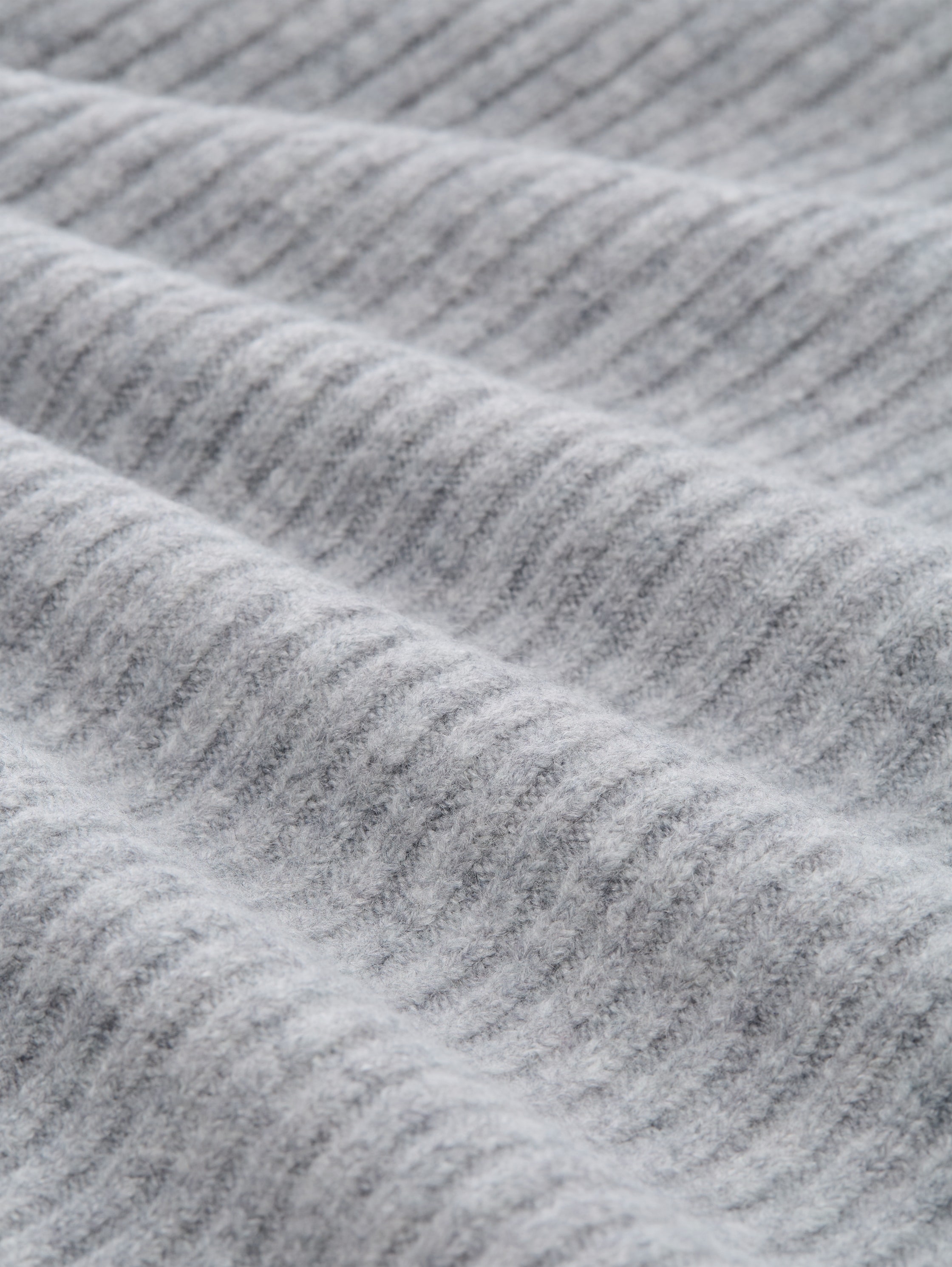 TOM TAILOR Denim Strickkleid, mit Stehkragen