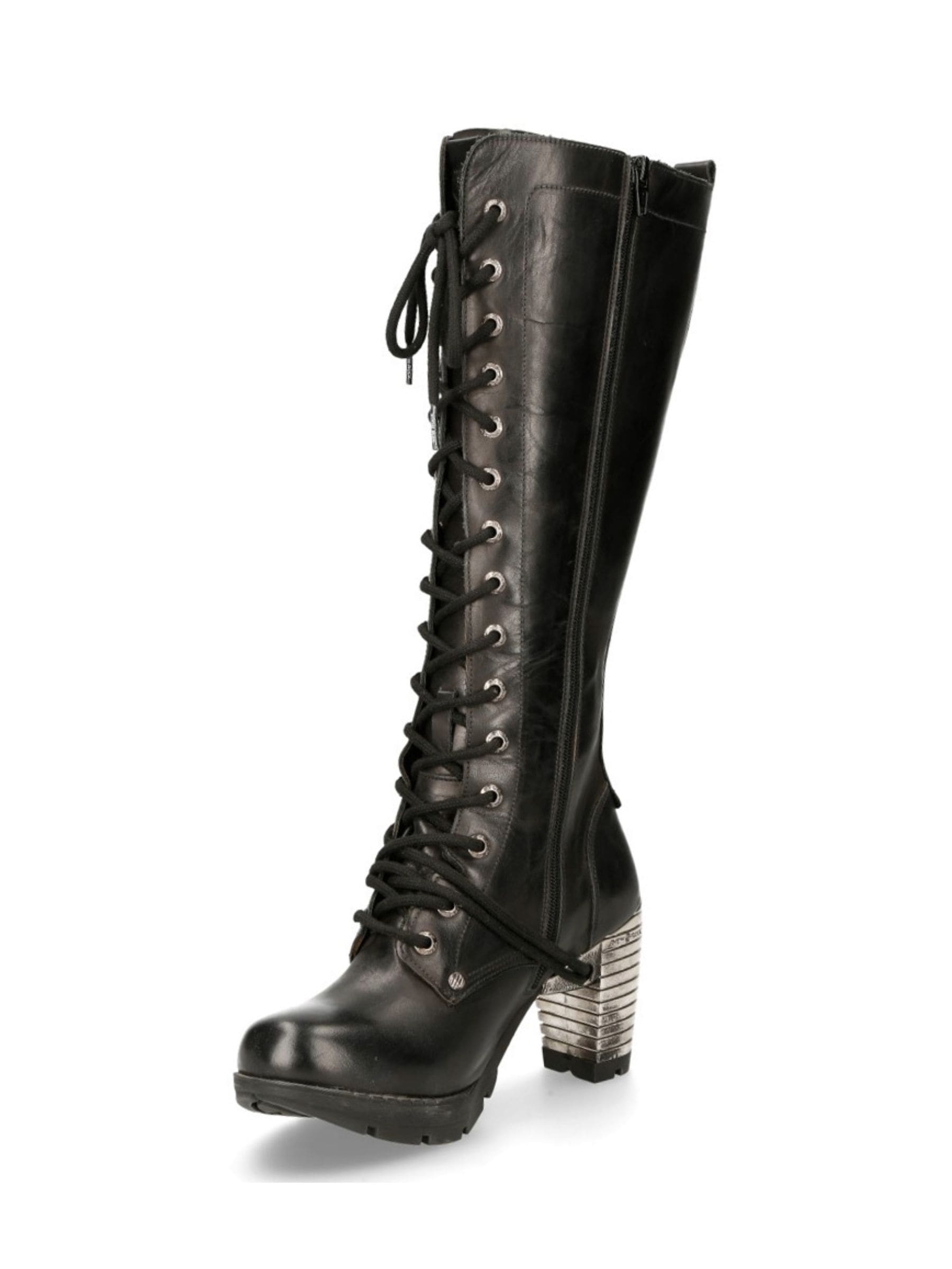 NEW ROCK Schnürstiefel »High Heel Boots M-TR005-S1«  Handgefertigt, Made in Spain