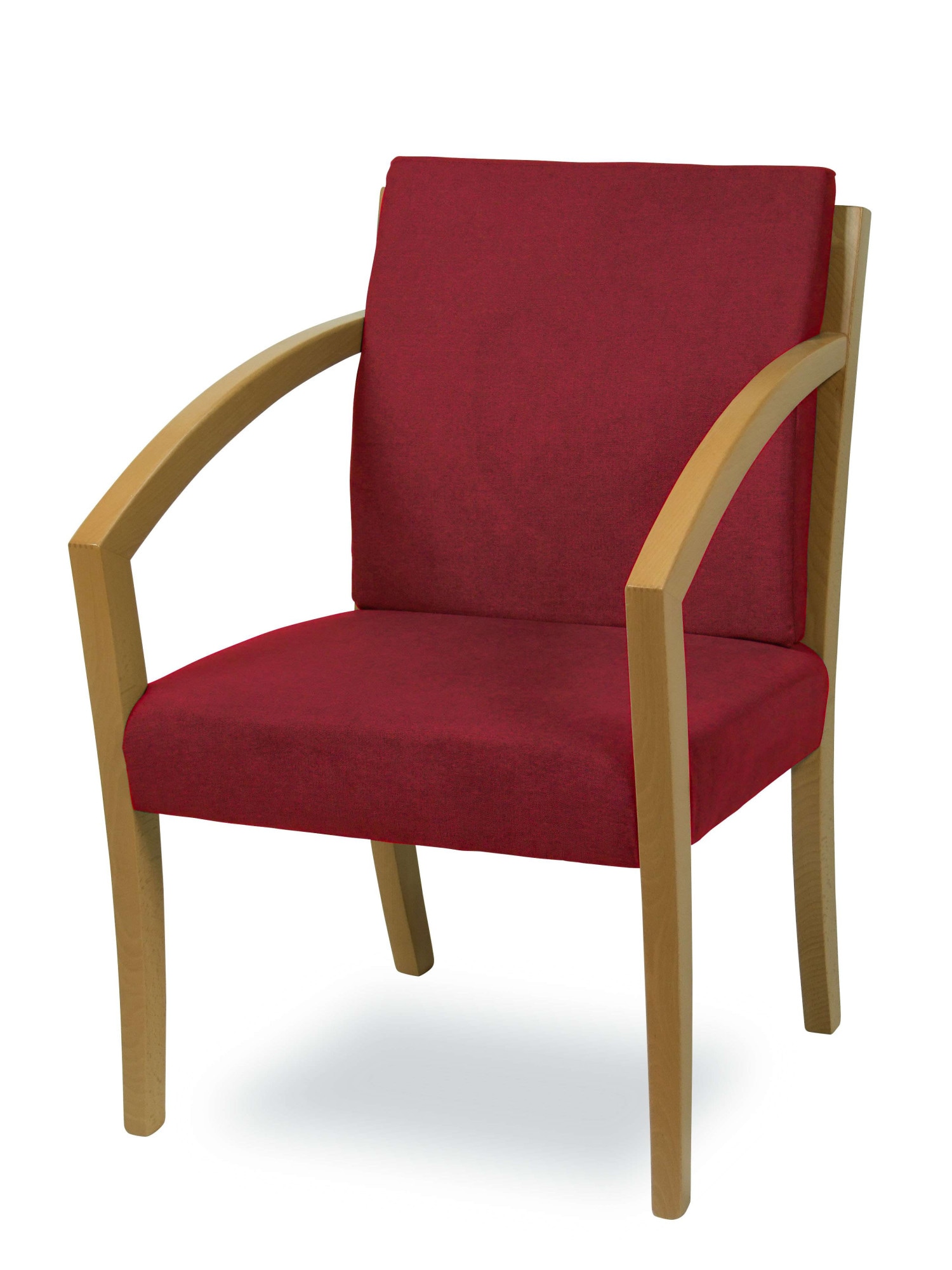 Home affaire Esszimmerstuhl »G98 George Armlehnstuhl, Sessel, Loungesessel, Stuhl, Made in Italy« () 1 Stk.Extra-confort, Fleckenabweisendes Gewebe, Massivholz