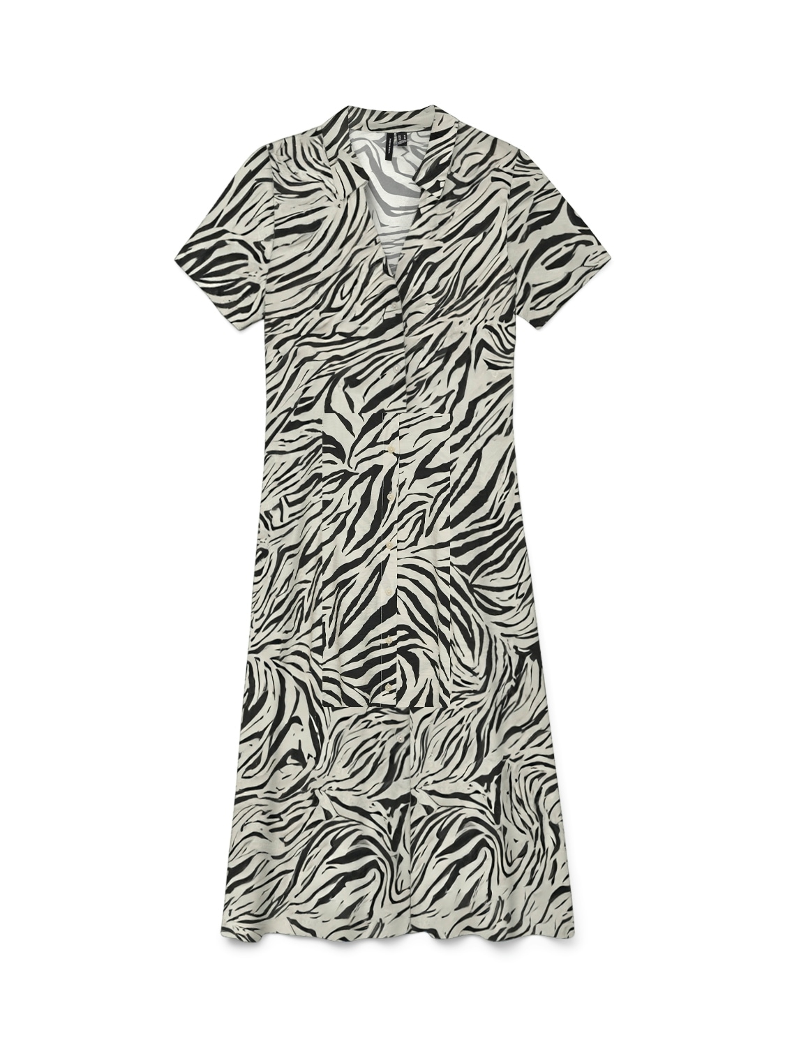 Vero Moda Blusenkleid »VMJOSIE S/S CALF SHIRT DRESS WVN GA« Viskosemischung, regular fit