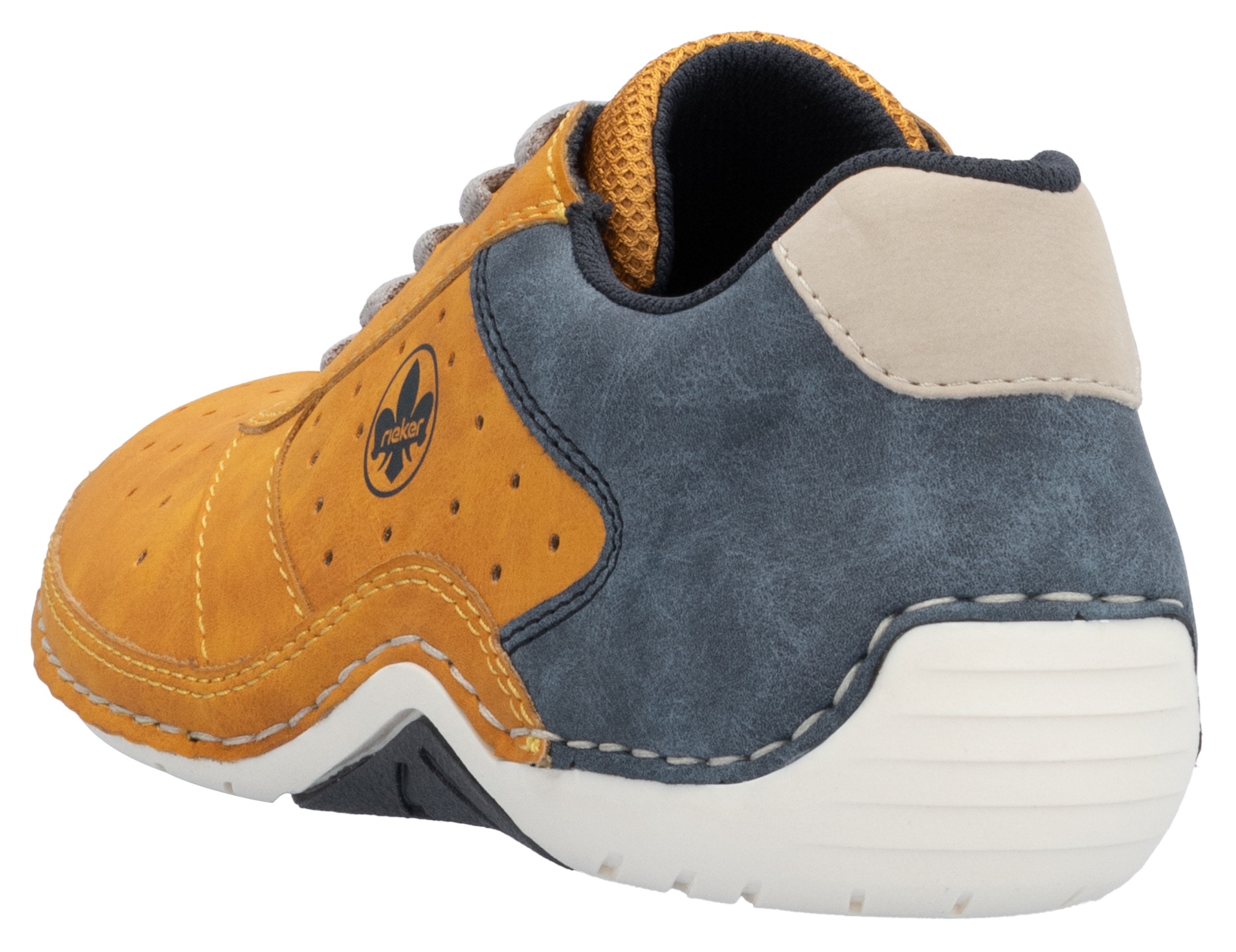 Rieker Sneaker, Schnürschuh, Halbschuh, Freizeitschuh mit MemoSoft-Innensohle