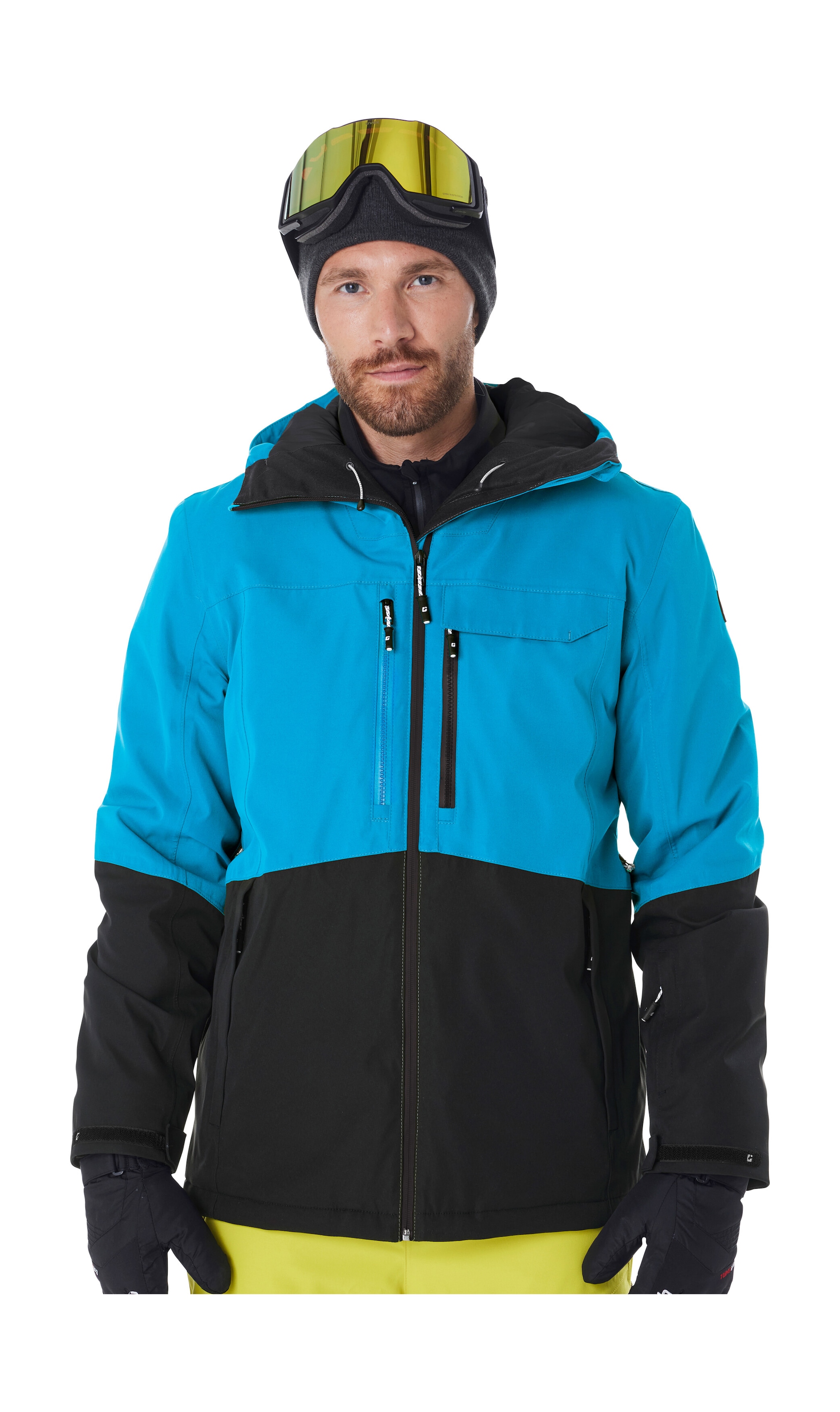 Killtec Skijacke »KSW 280 MN SKI JCKT« Wasserdichte Herrenjacke mit Schneefang und Teflon EcoElite™