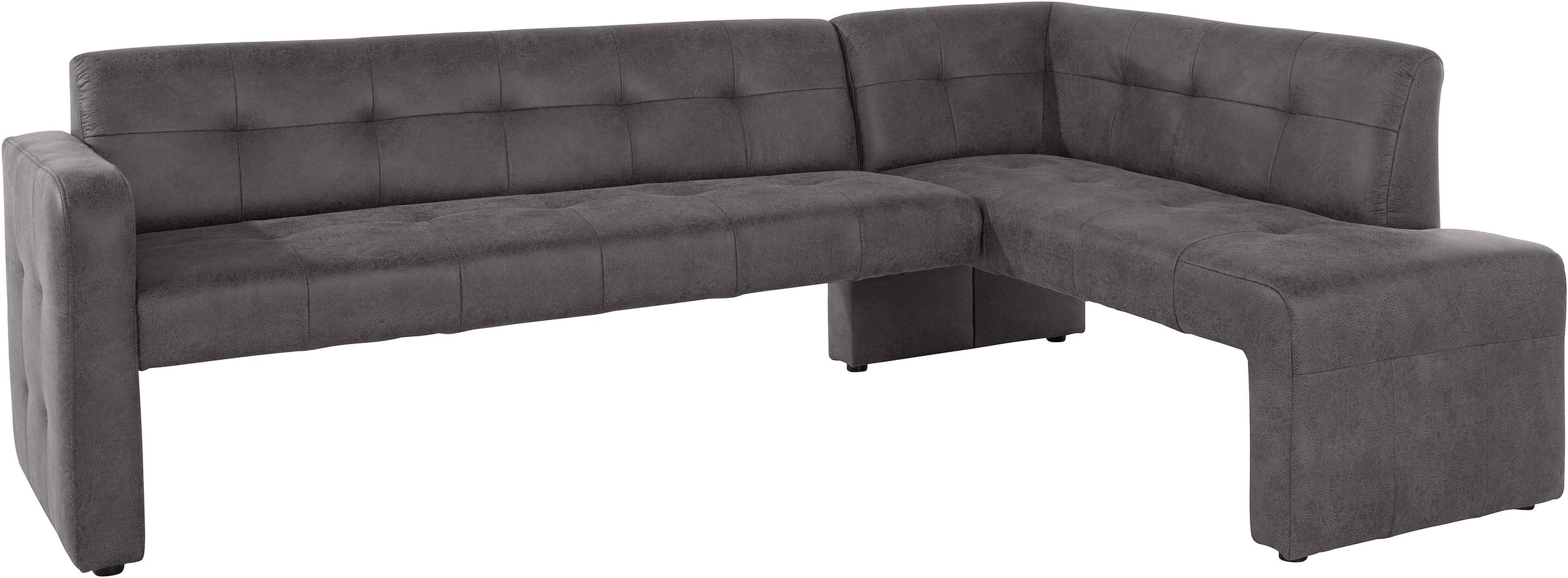 exxpo - sofa fashion Eckbank »Barista mit toller Detailverarbeitung, hohe Bodenfreiheit« Komfortsitzhöhe 49cm, Frei im Raum stellbar