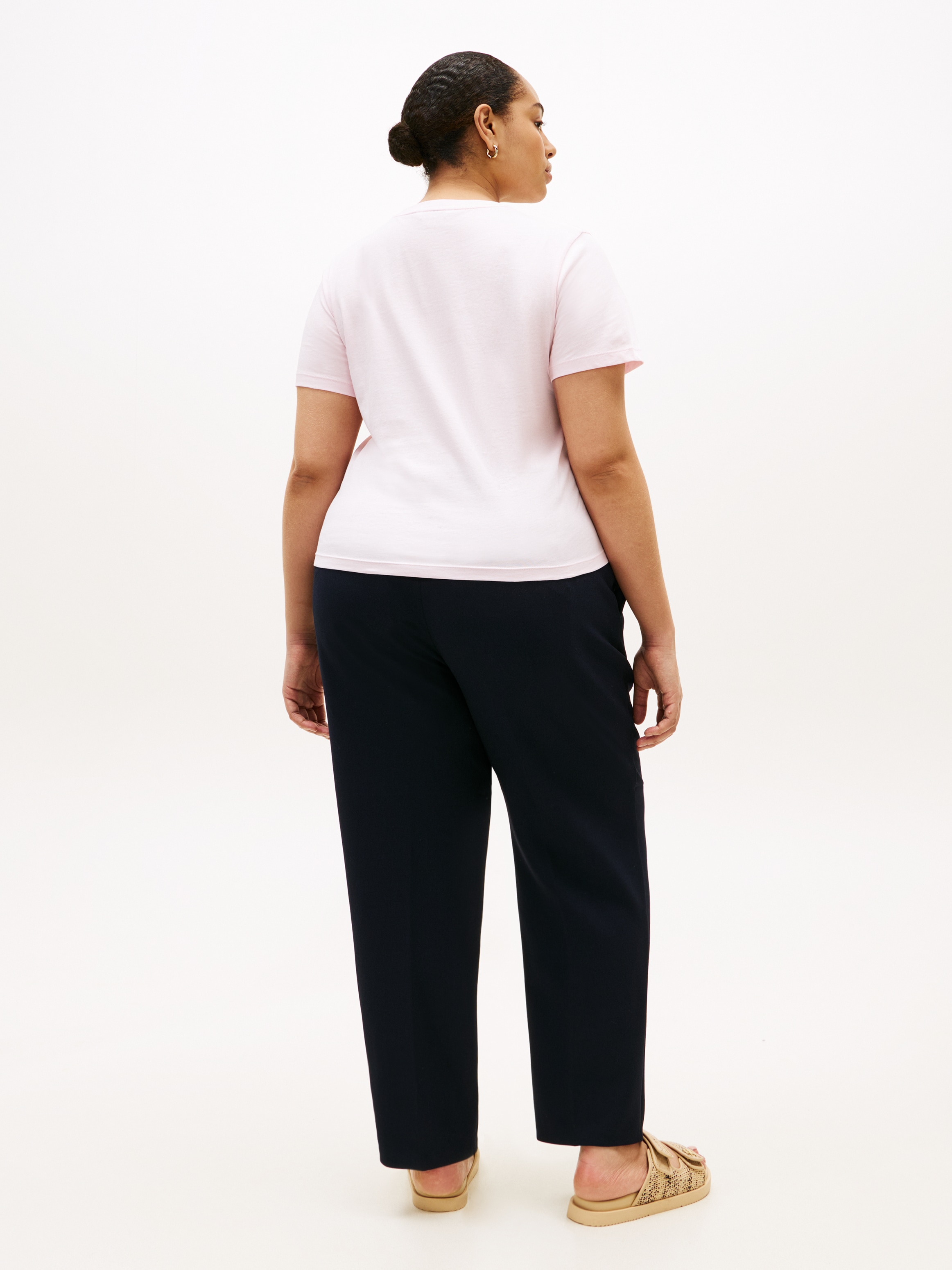 Tommy Hilfiger Curve T-Shirt »CRV REG CORP LOGO C-NK SS« in großen Größen