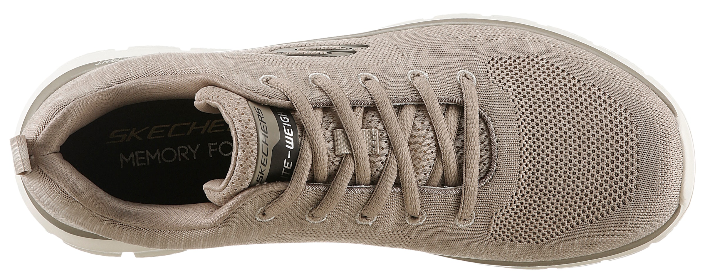 Skechers Sneaker »TRACK«, Freizeitschuh, Halbschuh, Schnürschuh mit gepolsterter Innensohle