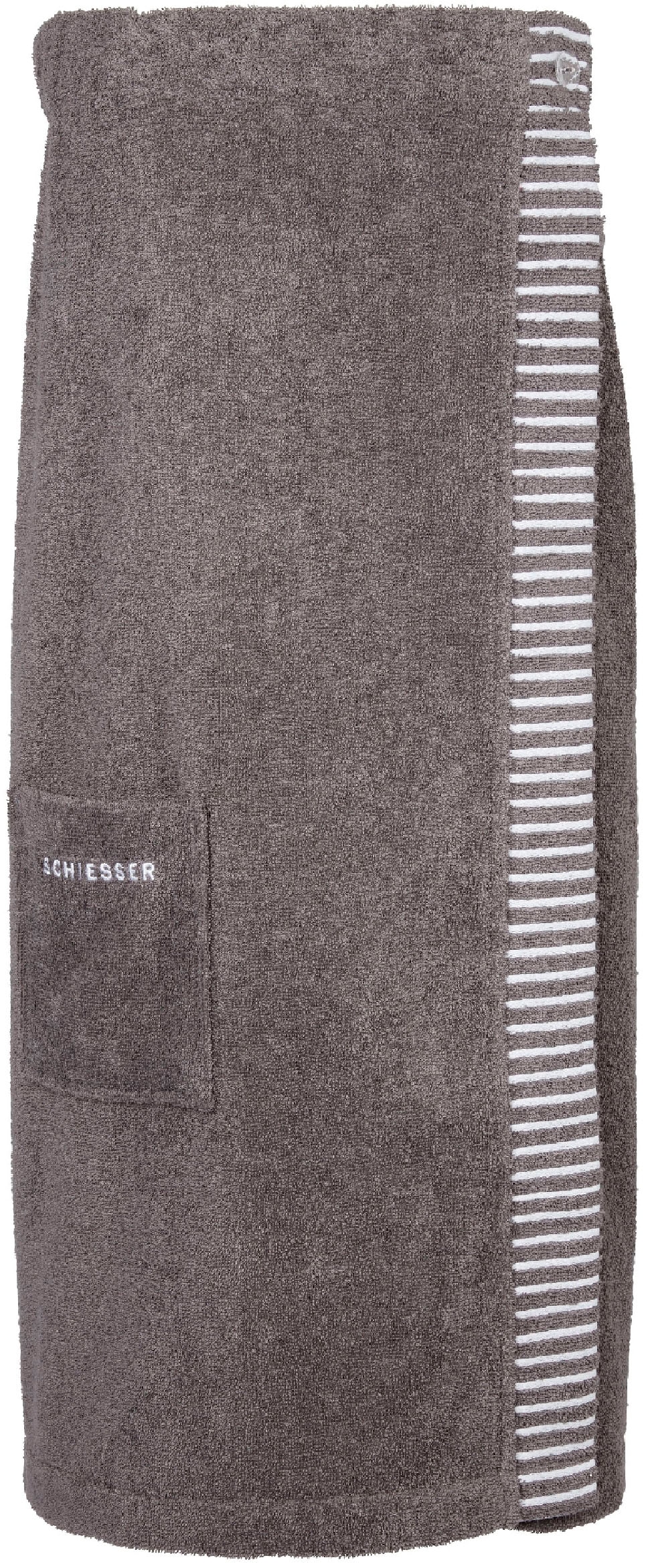 Schiesser Kilt »Rom aus weicher Baumwolle, saugstark und 3-fach weitenverstellbar«, (1 St.), MADE IN GREEN by OEKO-TEX®