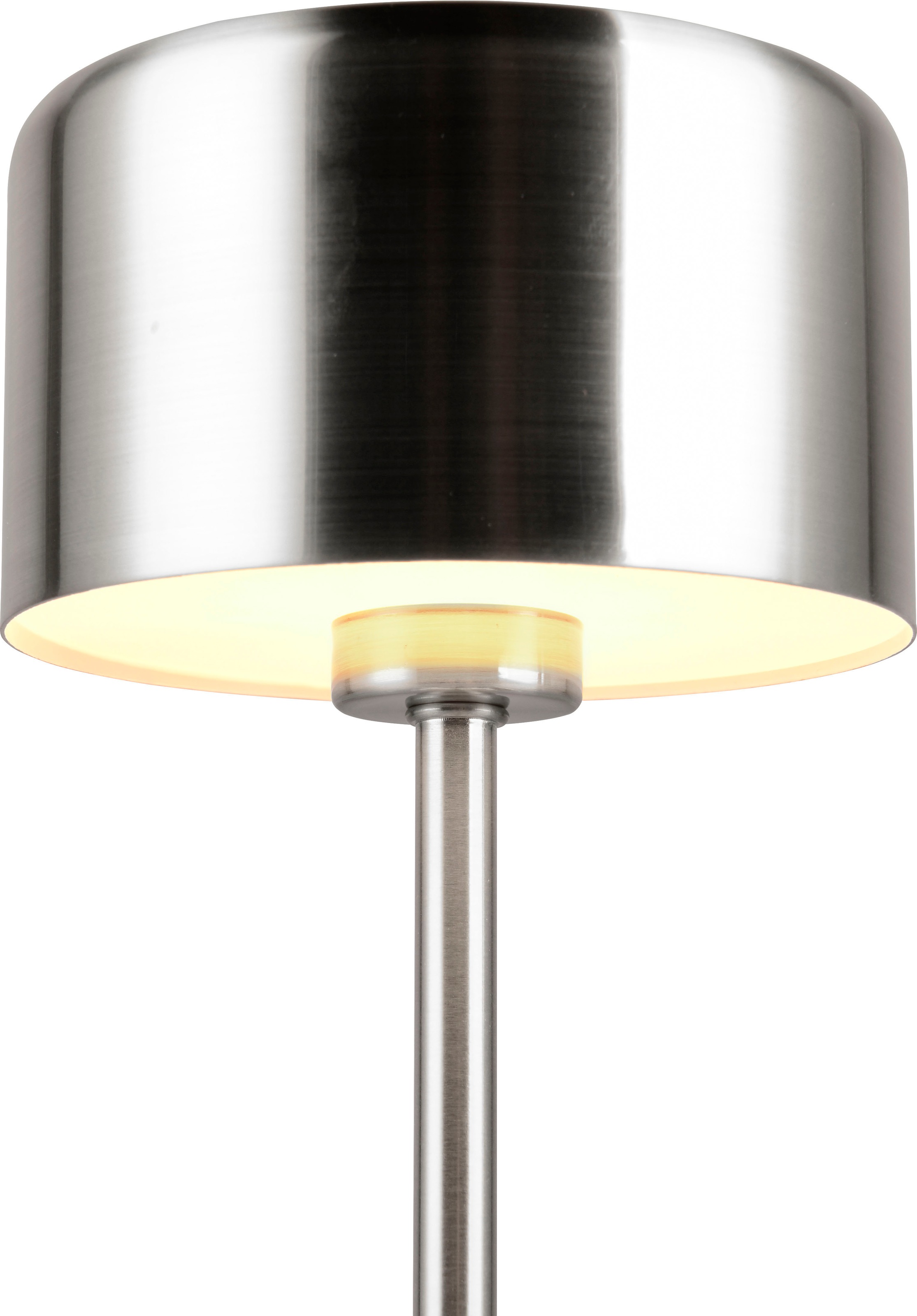 Leonique LED Tischleuchte »Kadira«, 1 flammig, Leuchtmittel LED-Board | LED fest integriert, Akku Tischlampe mit USB-C Anschluss, Touchdimmer 4 Stufen, Höhe 30cm