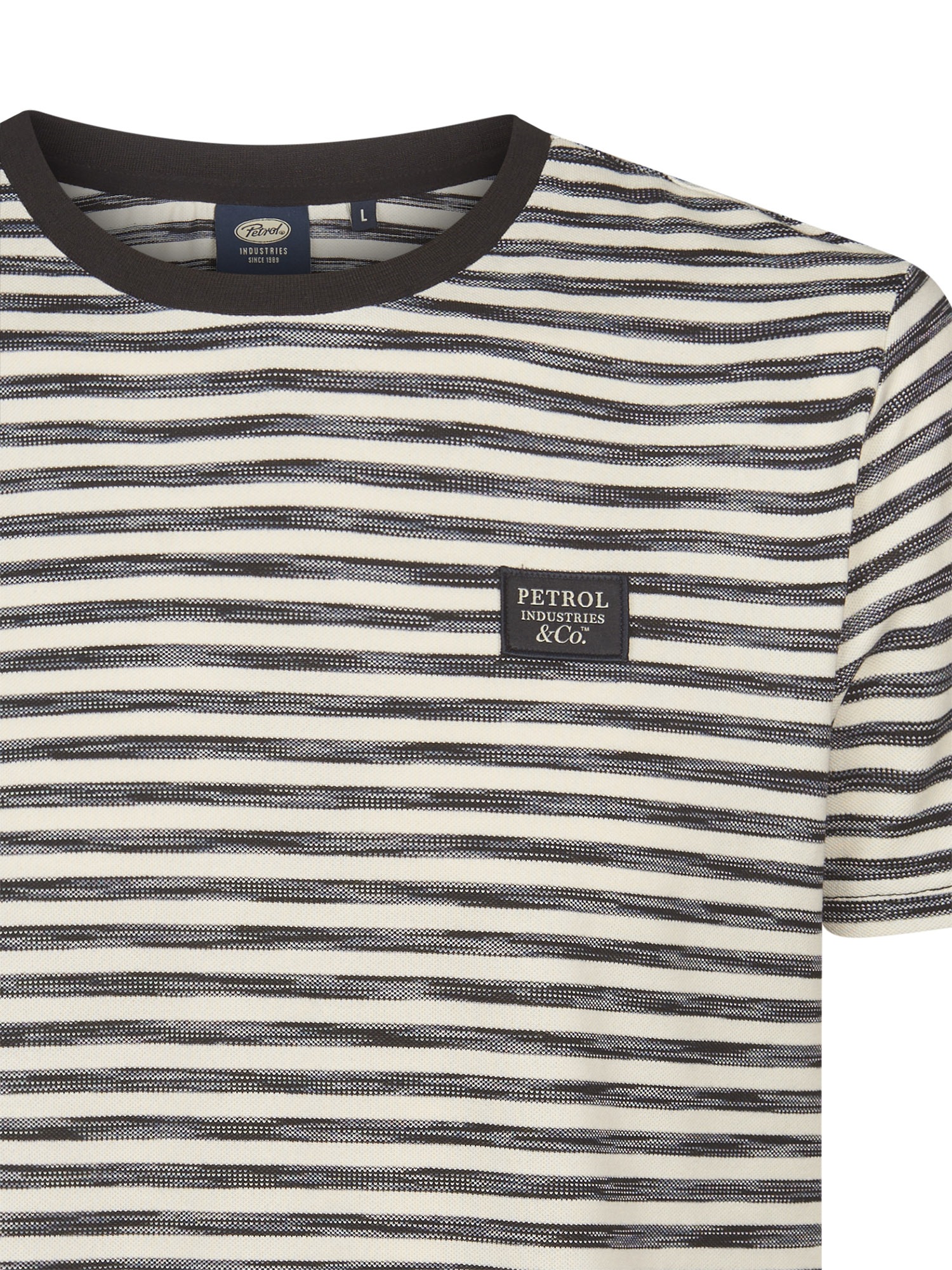 Petrol Industries T-Shirt »Men T-Shirt« mit Logo Stickerei