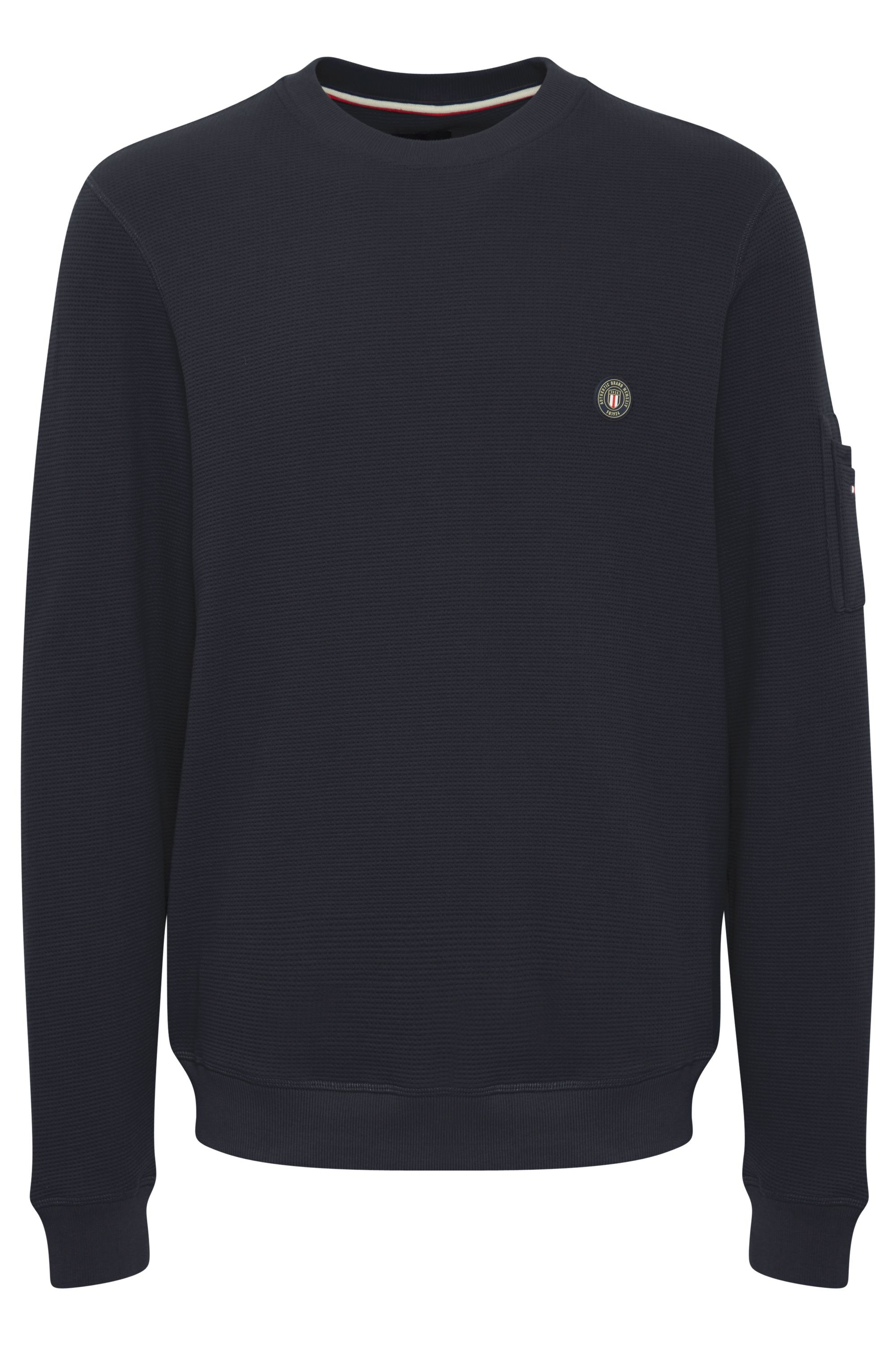 FQ1924 Rundhalspullover »Rundhalspullover FQWILLIAM structure crewneck sweatshirt«