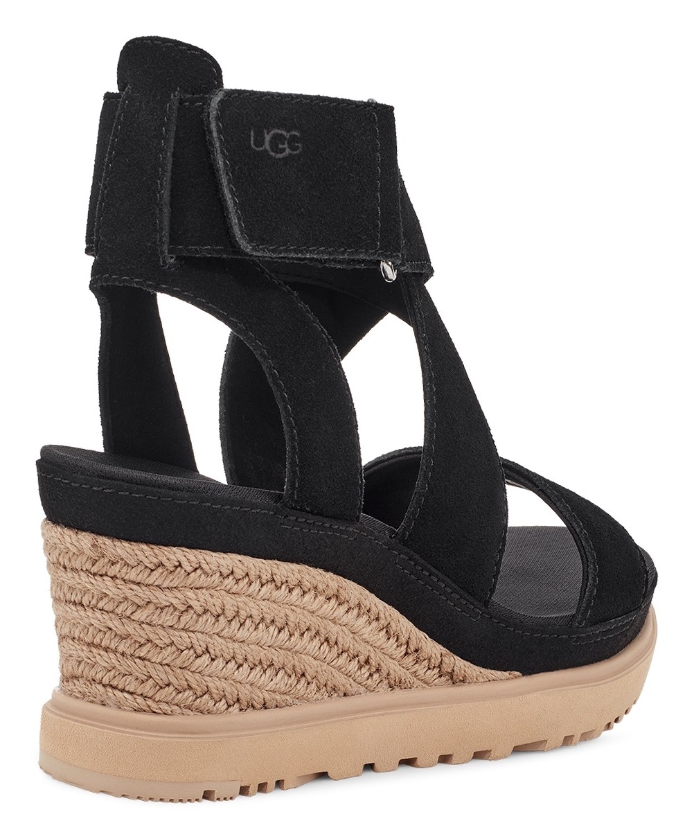 UGG Keilsandalette »ILEANA ANKLE«, mit Klettverschluss