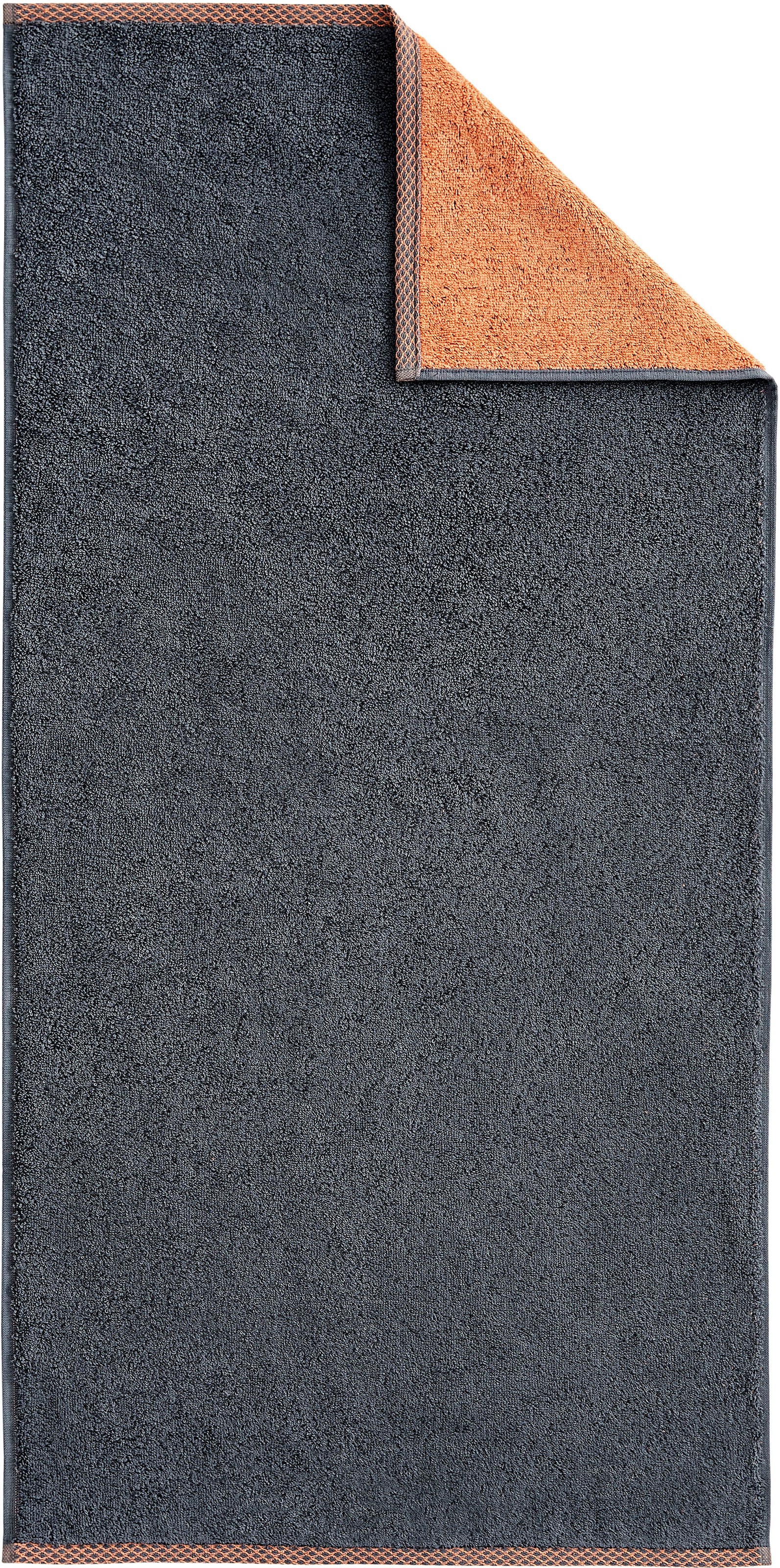 Dyckhoff Handtuch Set »Golden Shades Rhomb« Set 3 Stk. Walkfrottier 2 Handtücher (50x100cm), 1 Duschtuch (70x140cm)