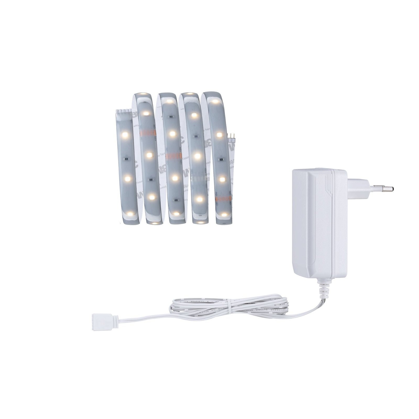 LED-Streifen »MaxLED 250 Basisset 1,5m 2700K 6W 230/24V 24VA Silber Kunststoff«, 1...