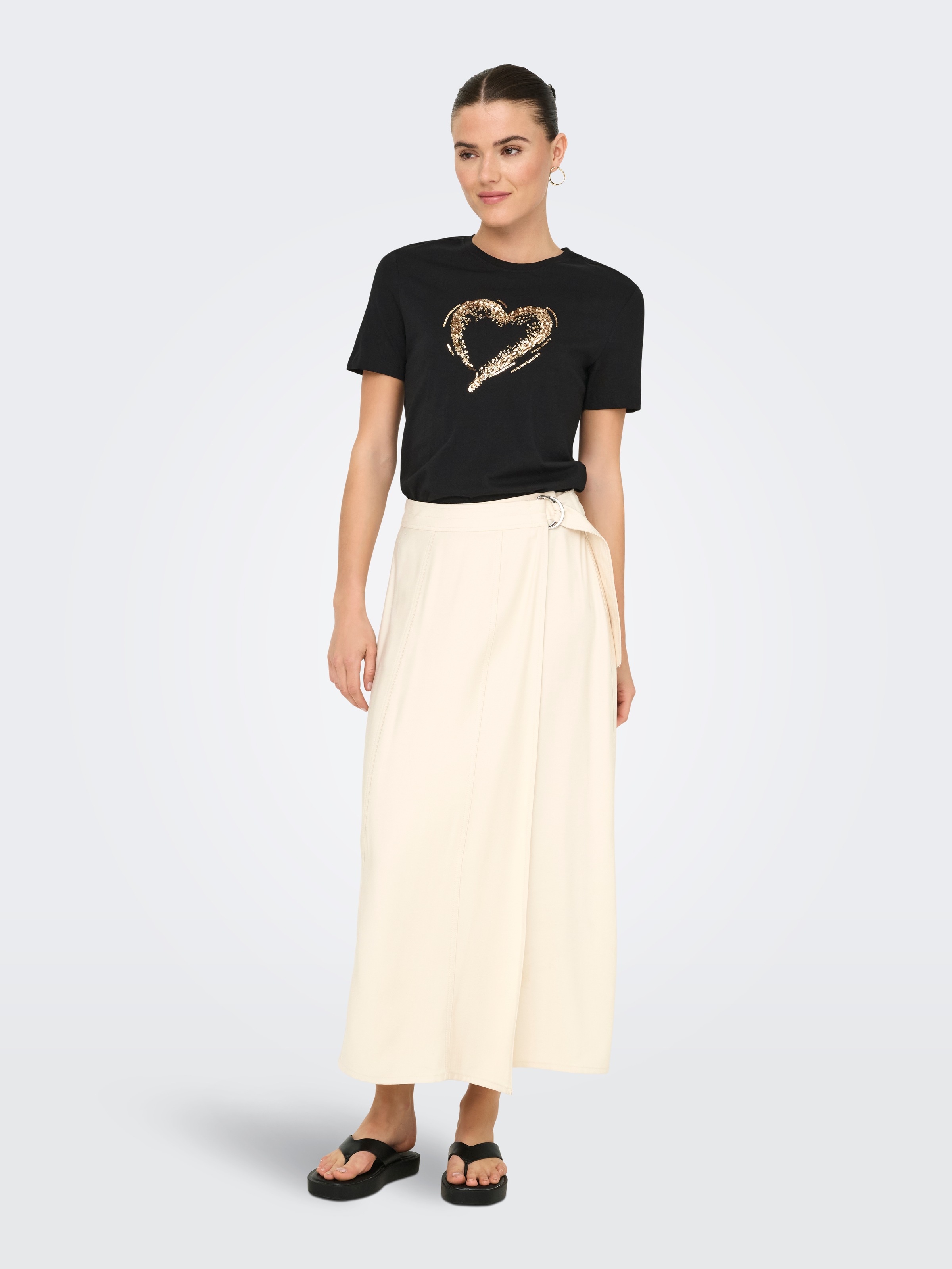 ONLY T-Shirt »ONLMARCY S/S BOX TOP CC JRS«