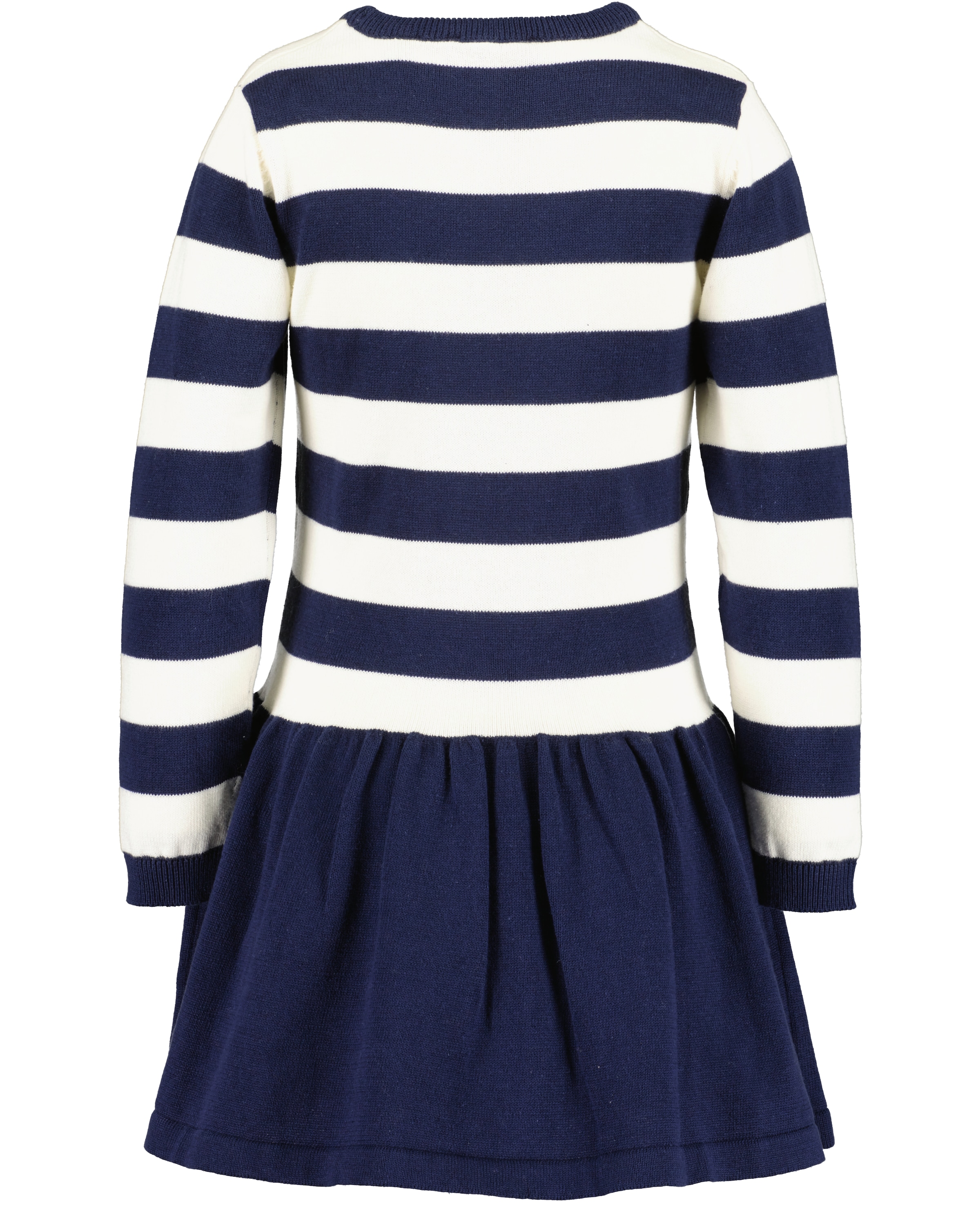 Blue Seven Strickkleid, mit tollem Herzenmotiv mit Wendepailletten