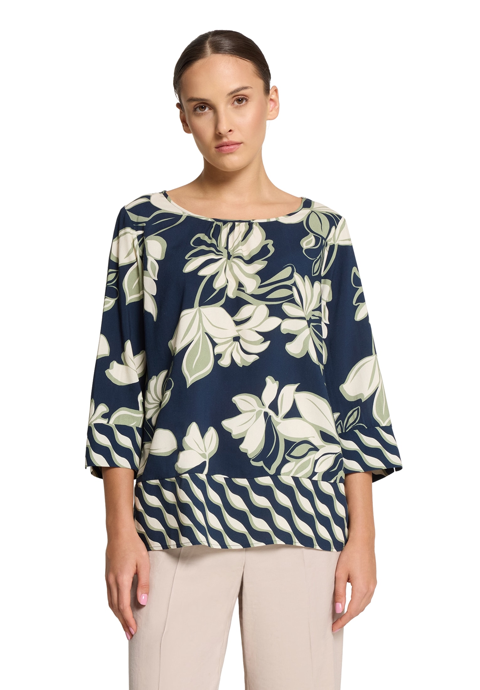 Betty Barclay Schlupfbluse »Schlupfbluse mit Rundhalsausschnitt«