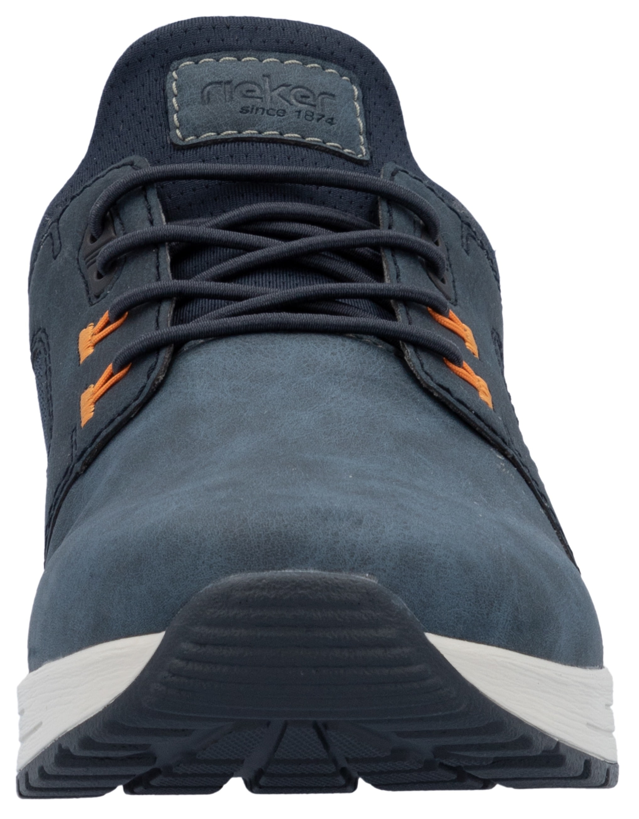 Rieker Slip-On Sneaker, Freizeitschuh, Halbschuh, Schlupfschuh mit gepolstertem Schaftrand
