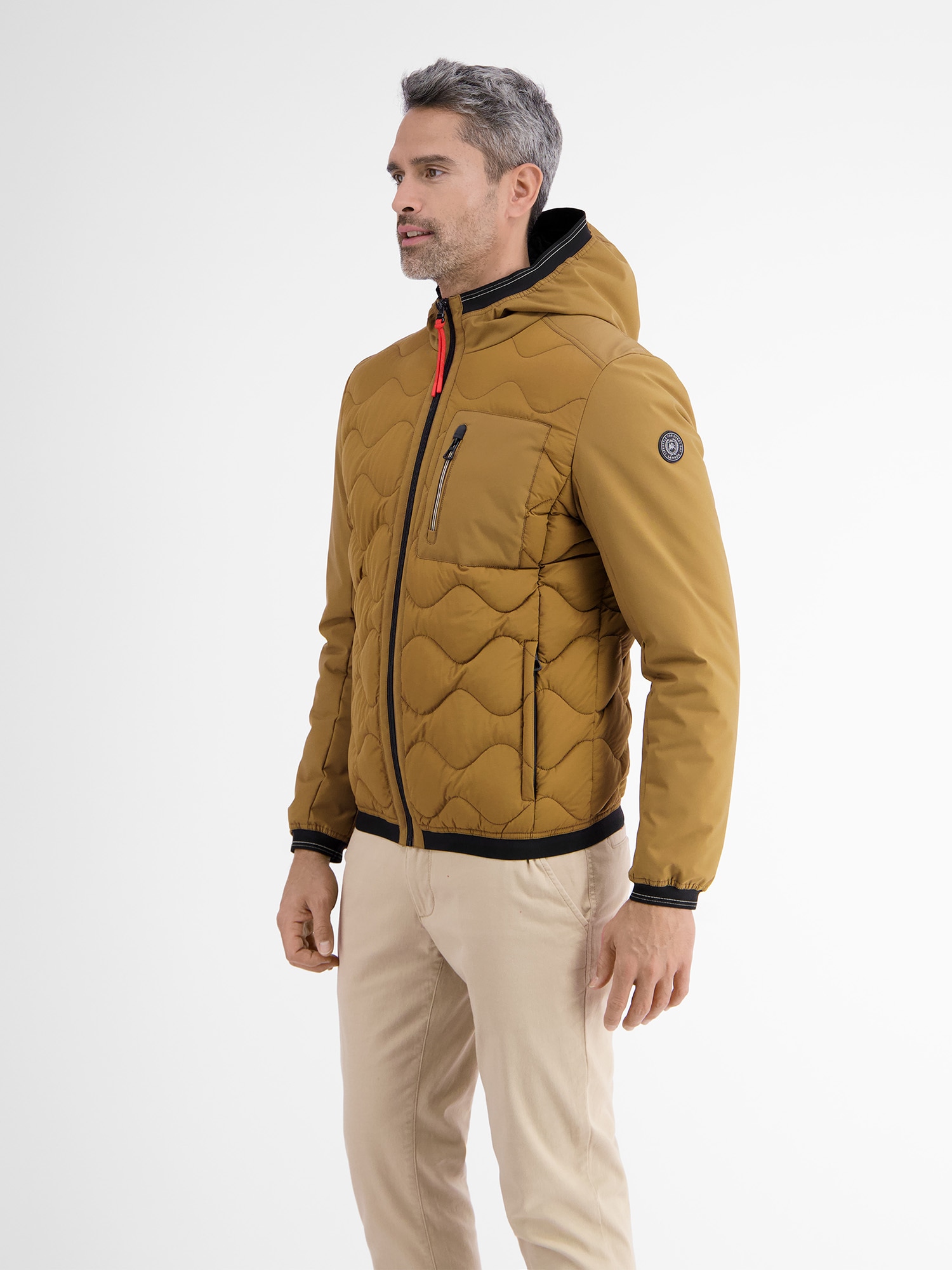 LERROS Outdoorjacke »LERROS Softshell-Hybrid Blouson«, mit Kapuze