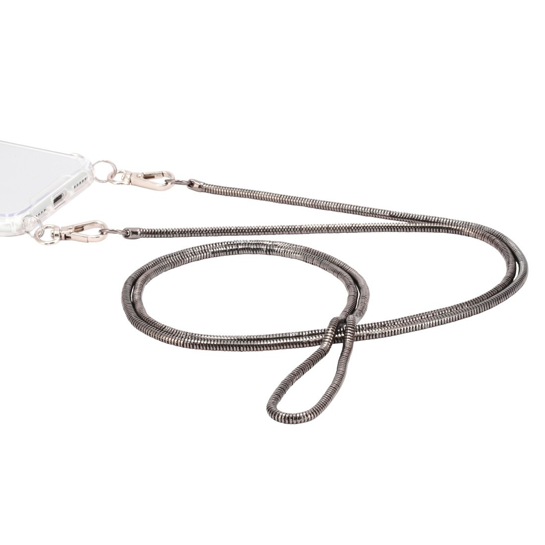 Cross Body Handykette, Snake-Kette, aus Metall für Cover...