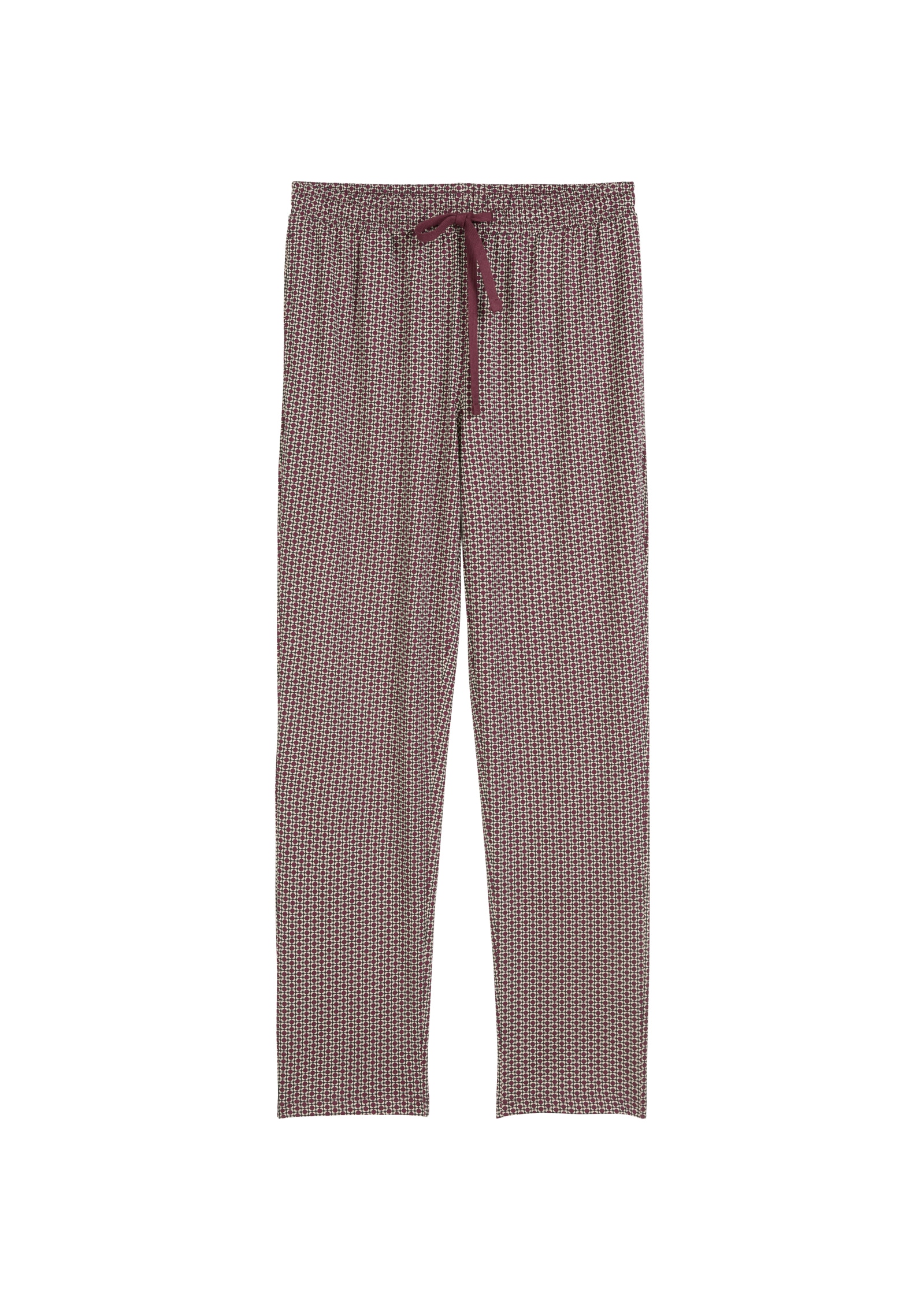 Marc O'Polo Loungehose »Mix N Match Cotton«, seitliche Taschen, Gummizug, Baumwolle, gemustert, Kordel, bequem