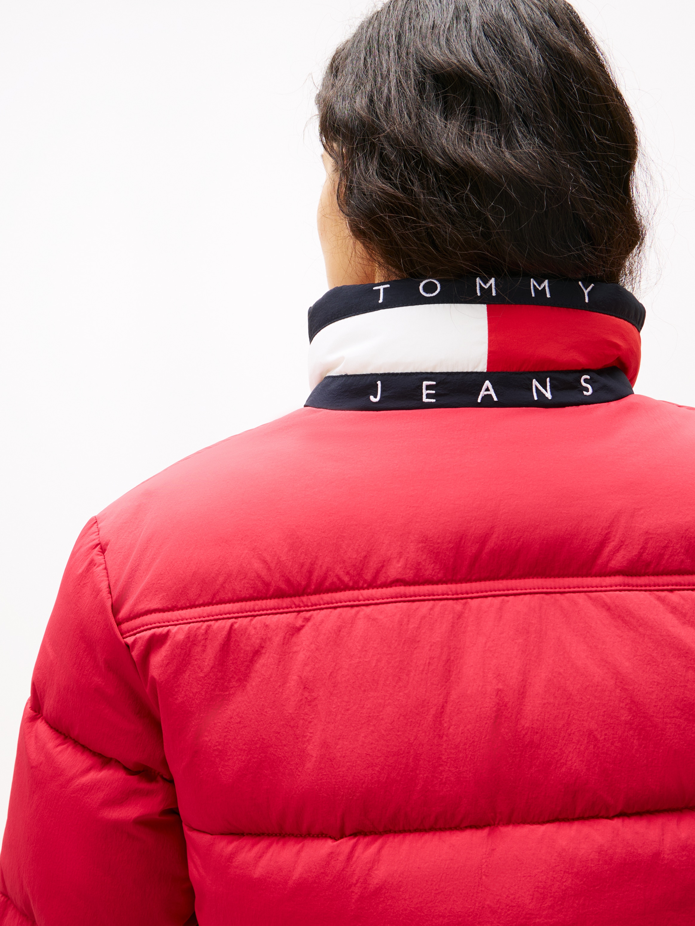 Tommy Jeans Steppjacke »TJW ESS PUFFER FLAG JACKET EXT«