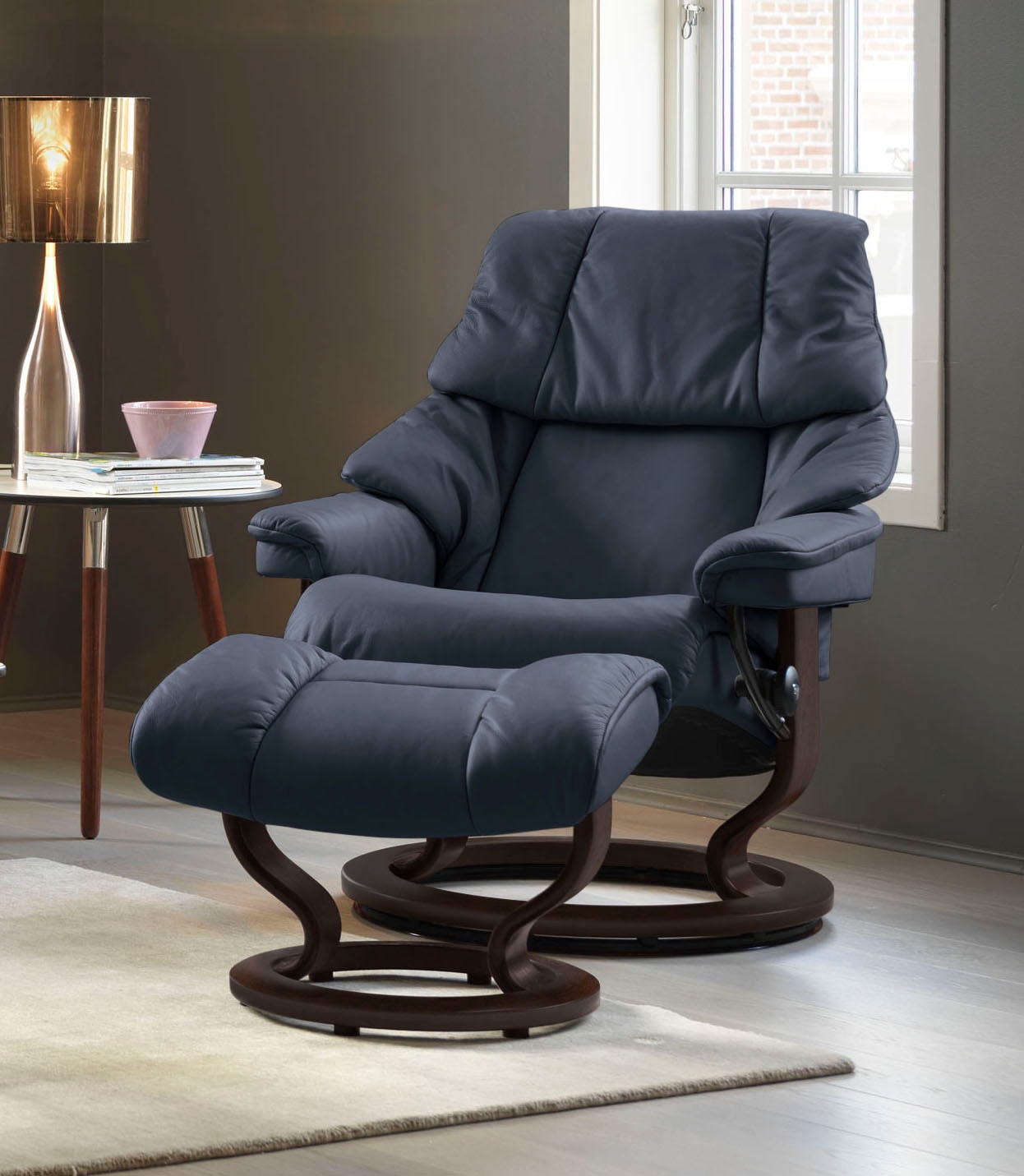 Stressless® Fußhocker »Reno«, mit Classic Base, Gestell Braun