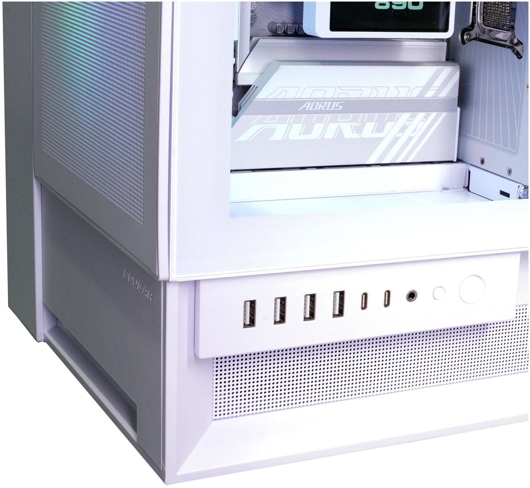 Cougar Gaming-PC »OmnyX WT 8126 AMD Ryzen 7 9850X3D 32GB DDR5 2TB SSD RTX 5090« Windows 11, DDR5 RAM, Wasserkühlung