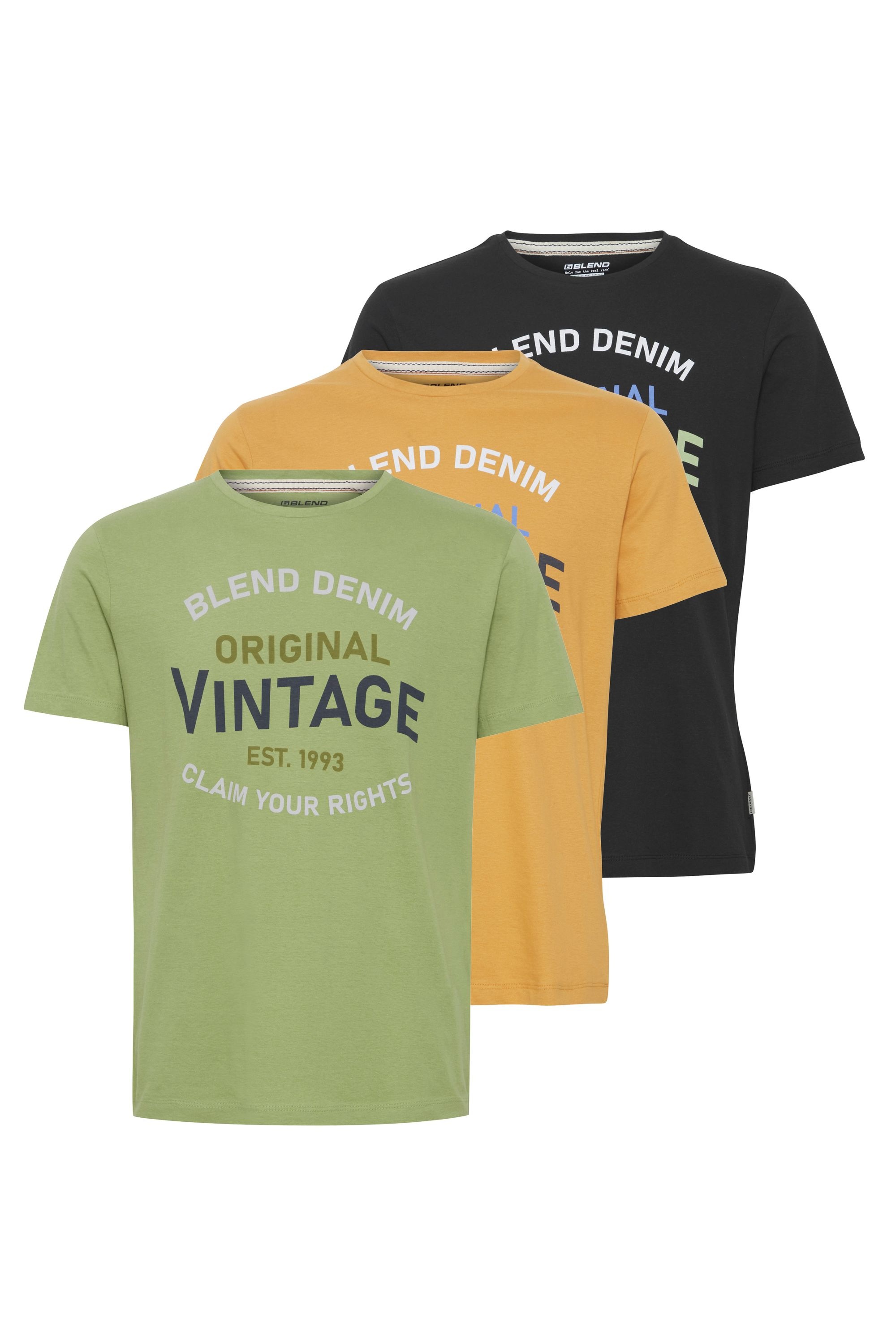 Blend T-Shirt »T-Shirt BH3Pack«