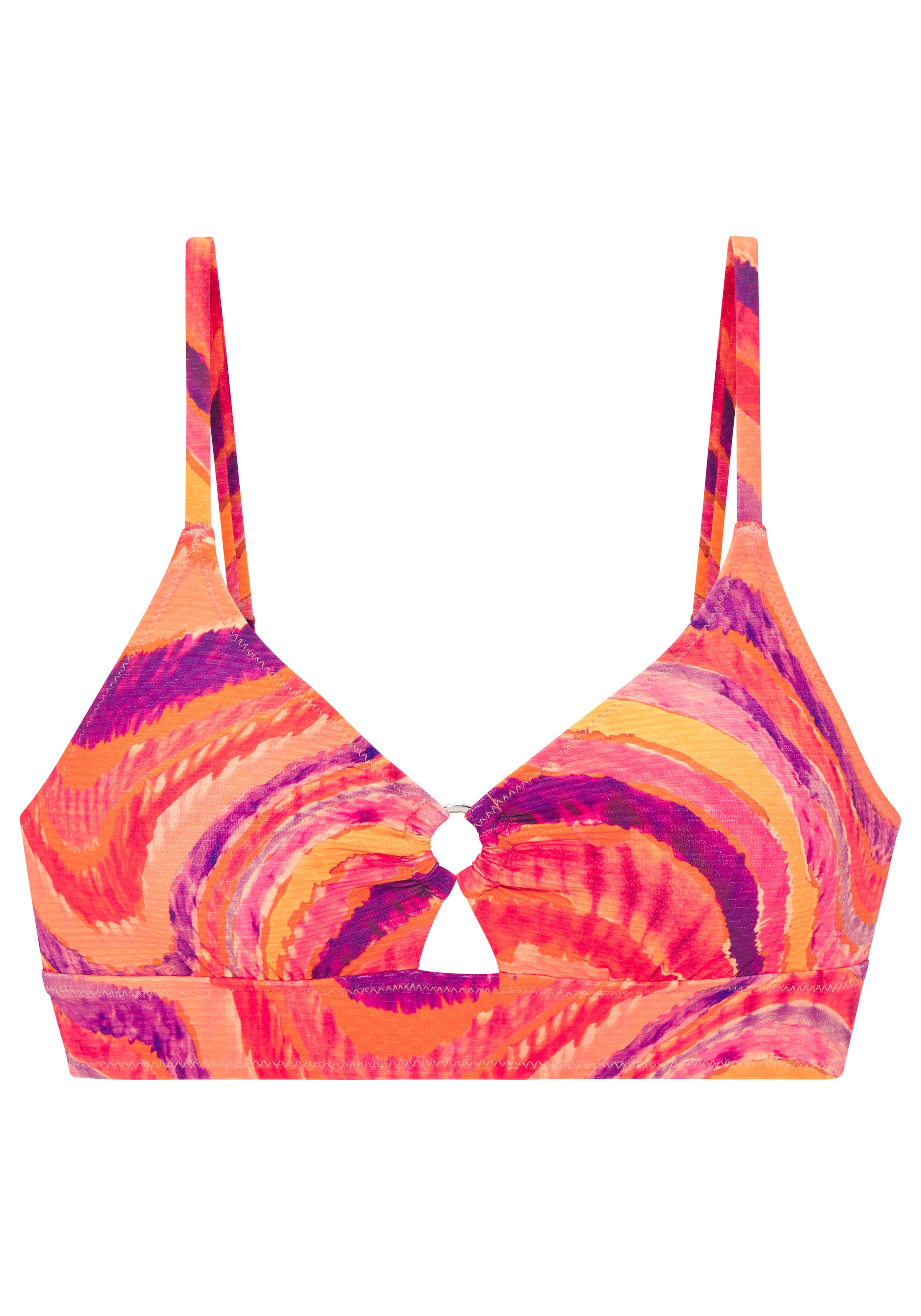 Bruno Banani Triangel-Bikini-Top »Kira« Mit Zierring zwischen den Cups