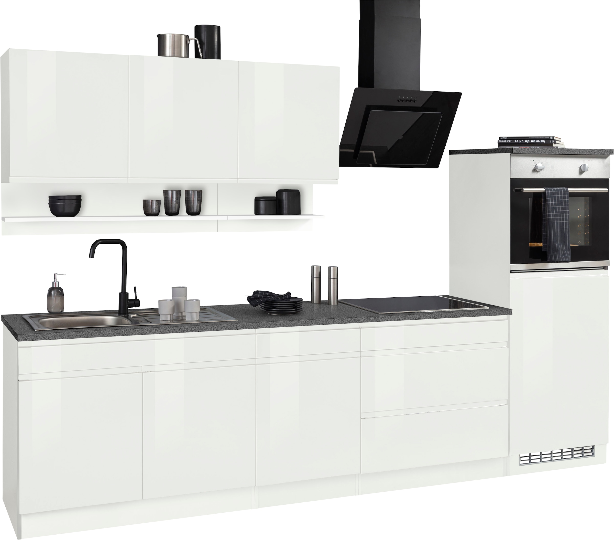 KOCHSTATION Küchenzeile »KS-Virginia« Breite 290, ohne E-Geräte