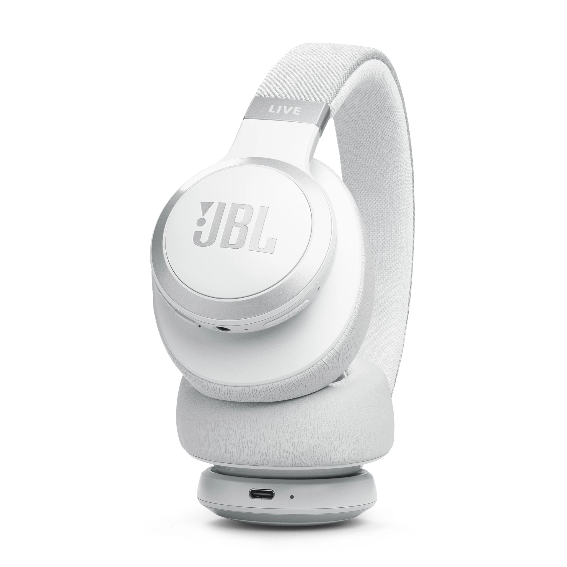 JBL wireless Kopfhörer »LIVE 770NC mit JBL Signature Sound und Surround Sound«, Adaptive Noise-Cancelling-Transparenzmodus-Multi-Point-Verbindung, Kabelloser Over-Ear-Kopfhörer mit True Adaptive Noise Cancelling
