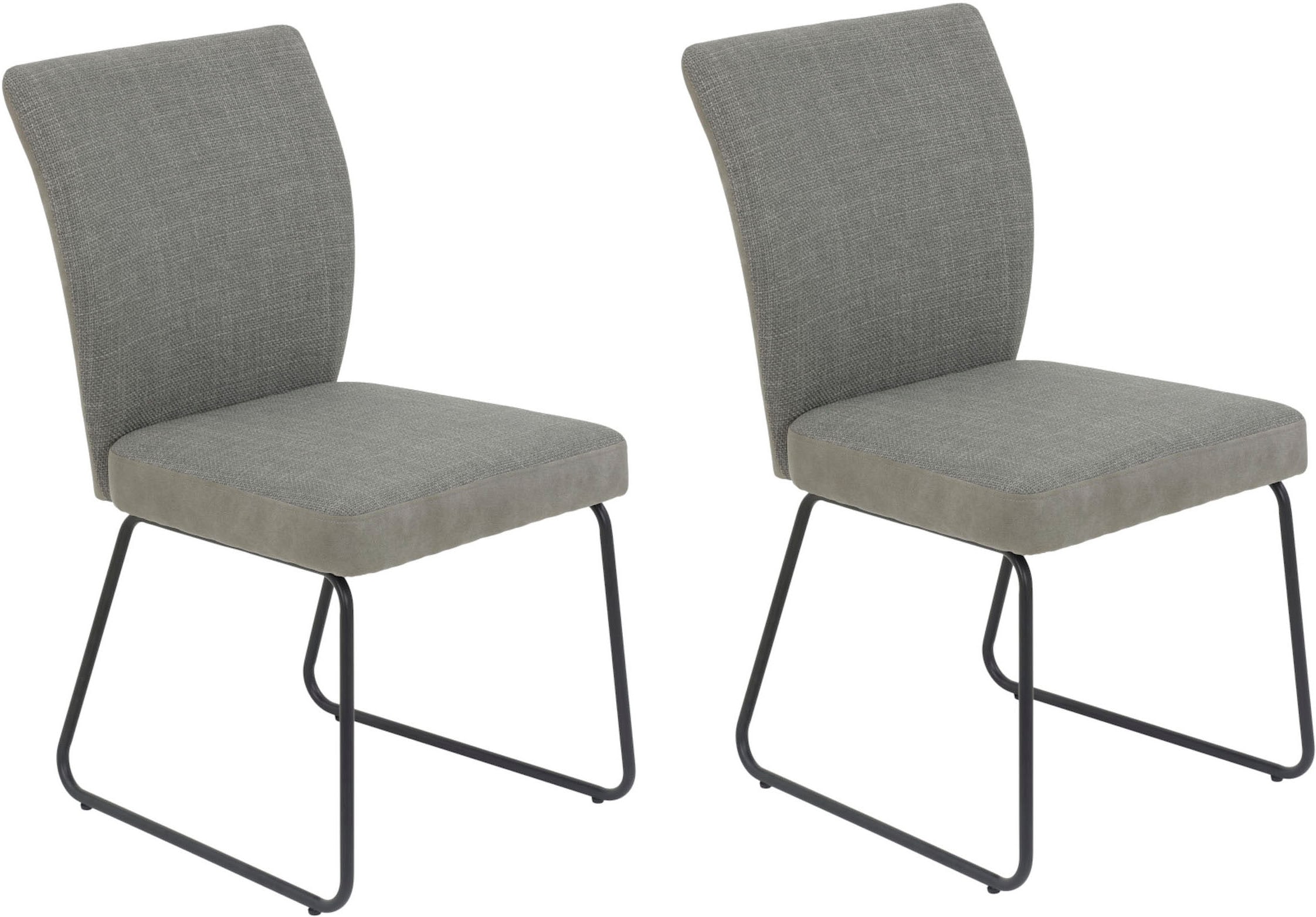 HELA Esszimmerstuhl »JASMIN«, (Set), 2 St., Microfaser VINTAGE, 140 kg belastbar