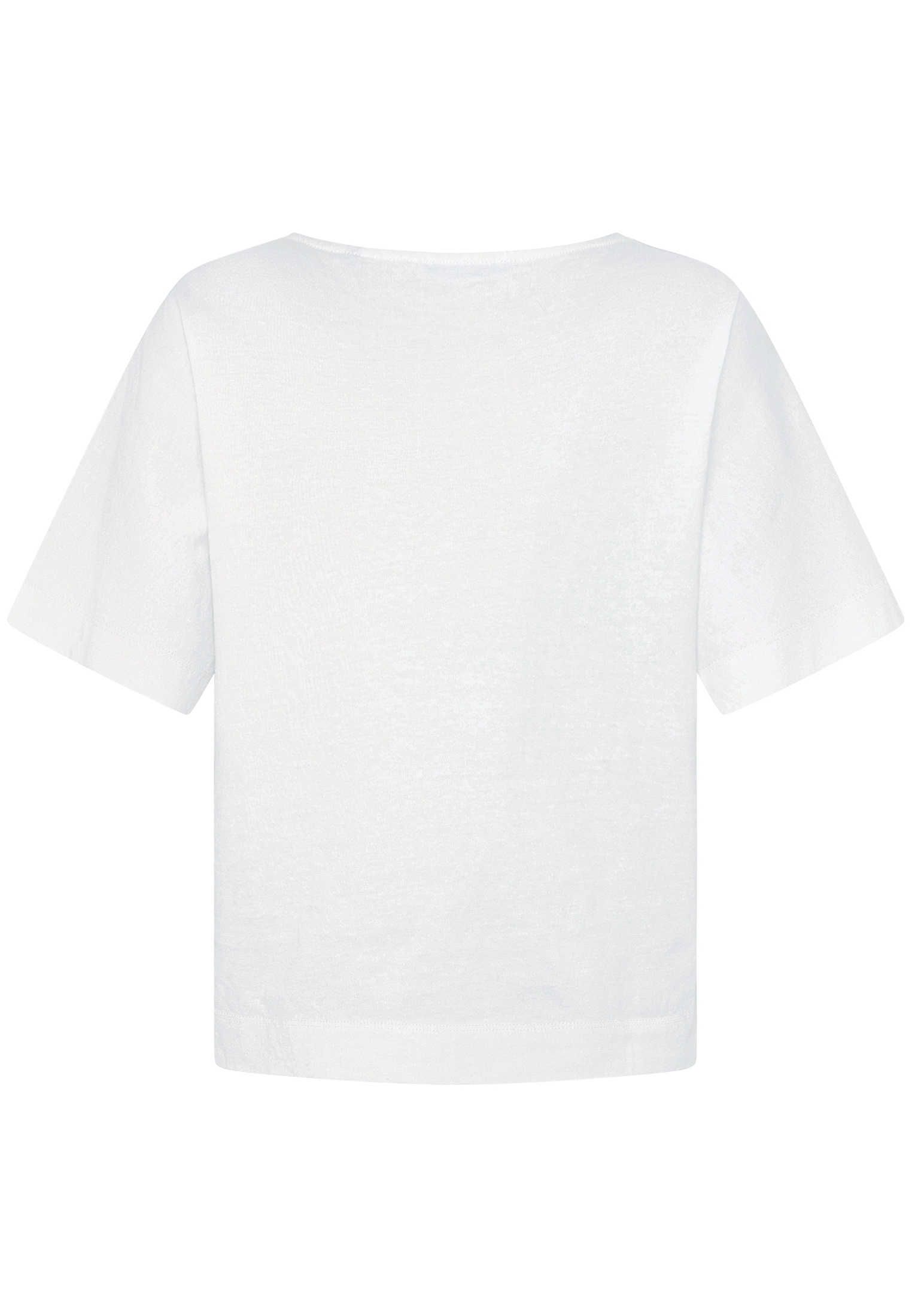 Zero T-Shirt »Baumwoll-T-Shirt mit Stickerei«