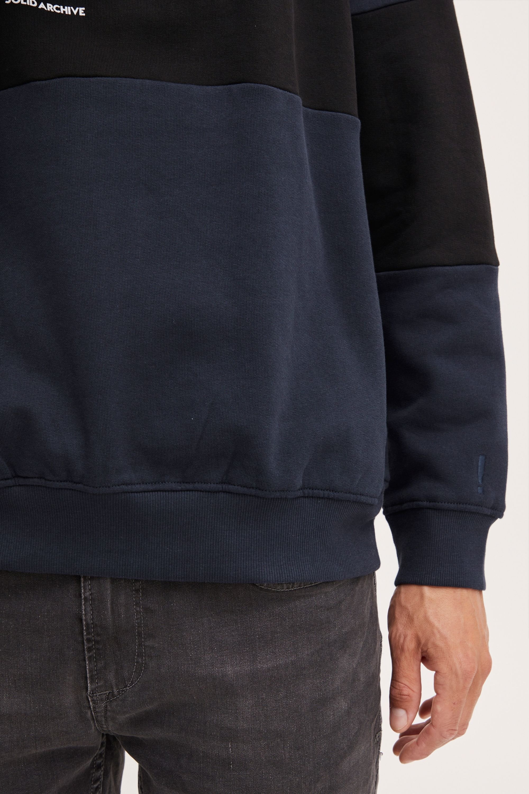 !Solid Longpullover »Sweatshirt SDCaius«