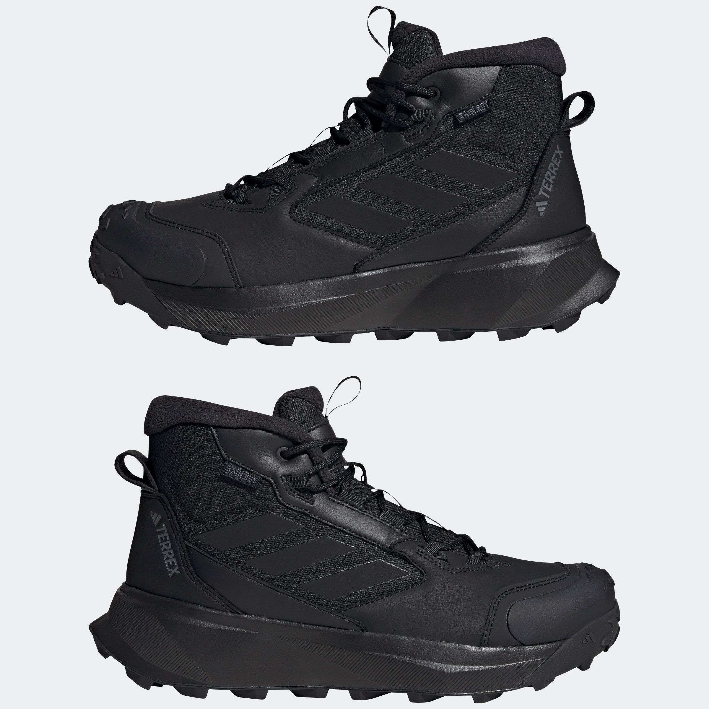 adidas TERREX Winterboots »TERREX WINTER LEATHER MID CUT RAIN.RDY COLD.RDY«, Snowboots, Winterstiefel, Winterschuhe, wasserdicht und gefüttert