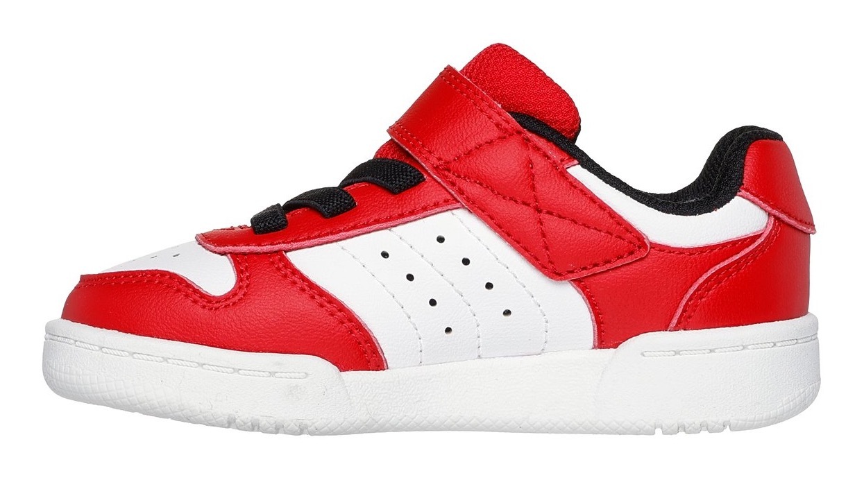 Skechers Lauflernschuh »QUICK STREET«, Retro Sneaker mit Klettverschluss, Größenschablone zum Download