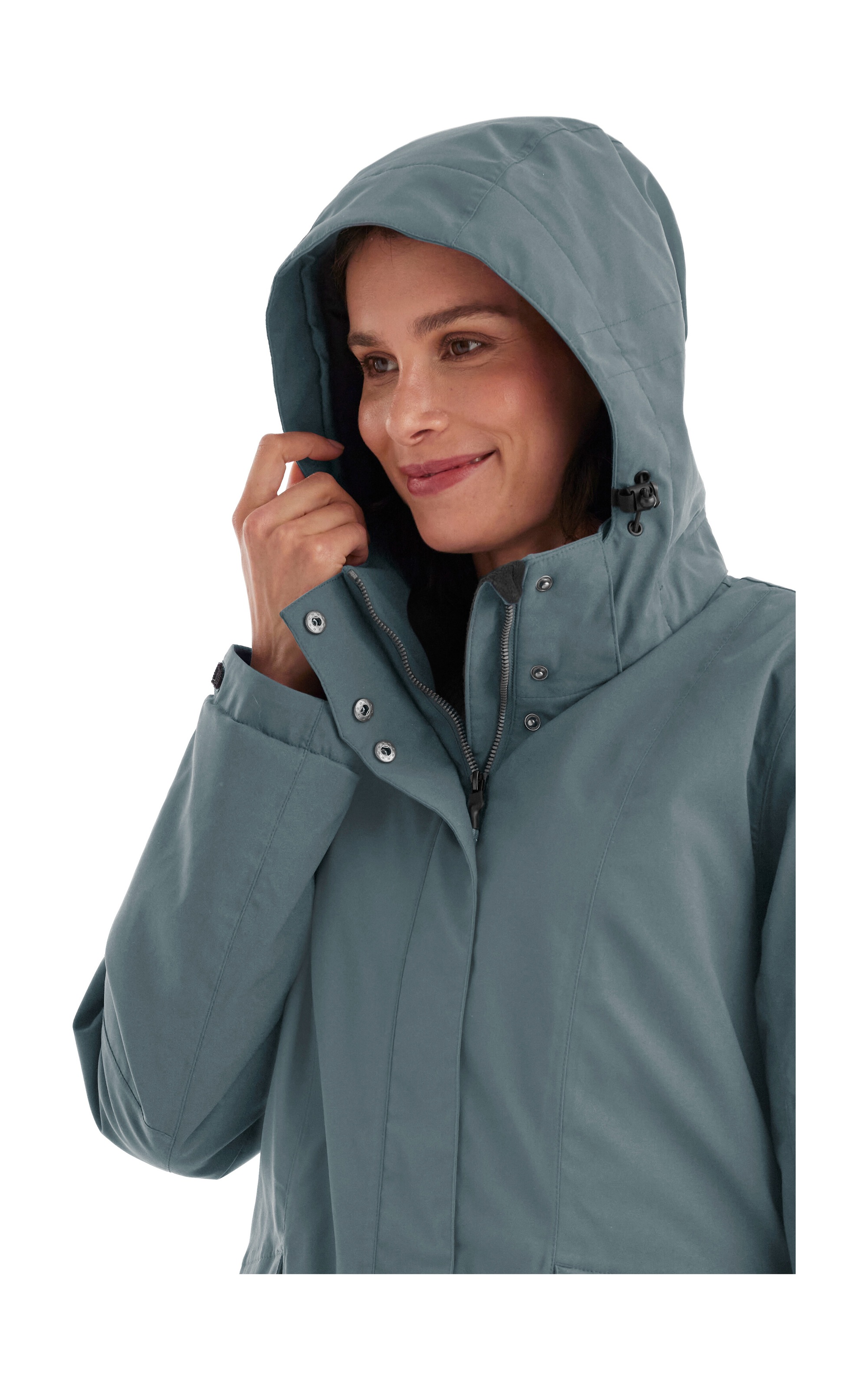 Killtec Funktionsjacke »Damen Jacke«, Wasserdichte, atmungsaktive Damenjacke mit abnehmbarer Kapuze