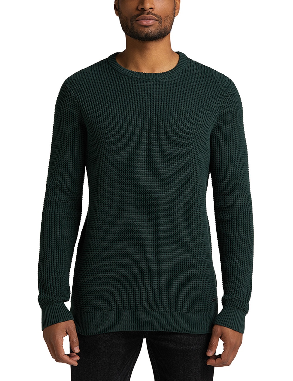 MUSTANG Sweater »Emil C Waffle«