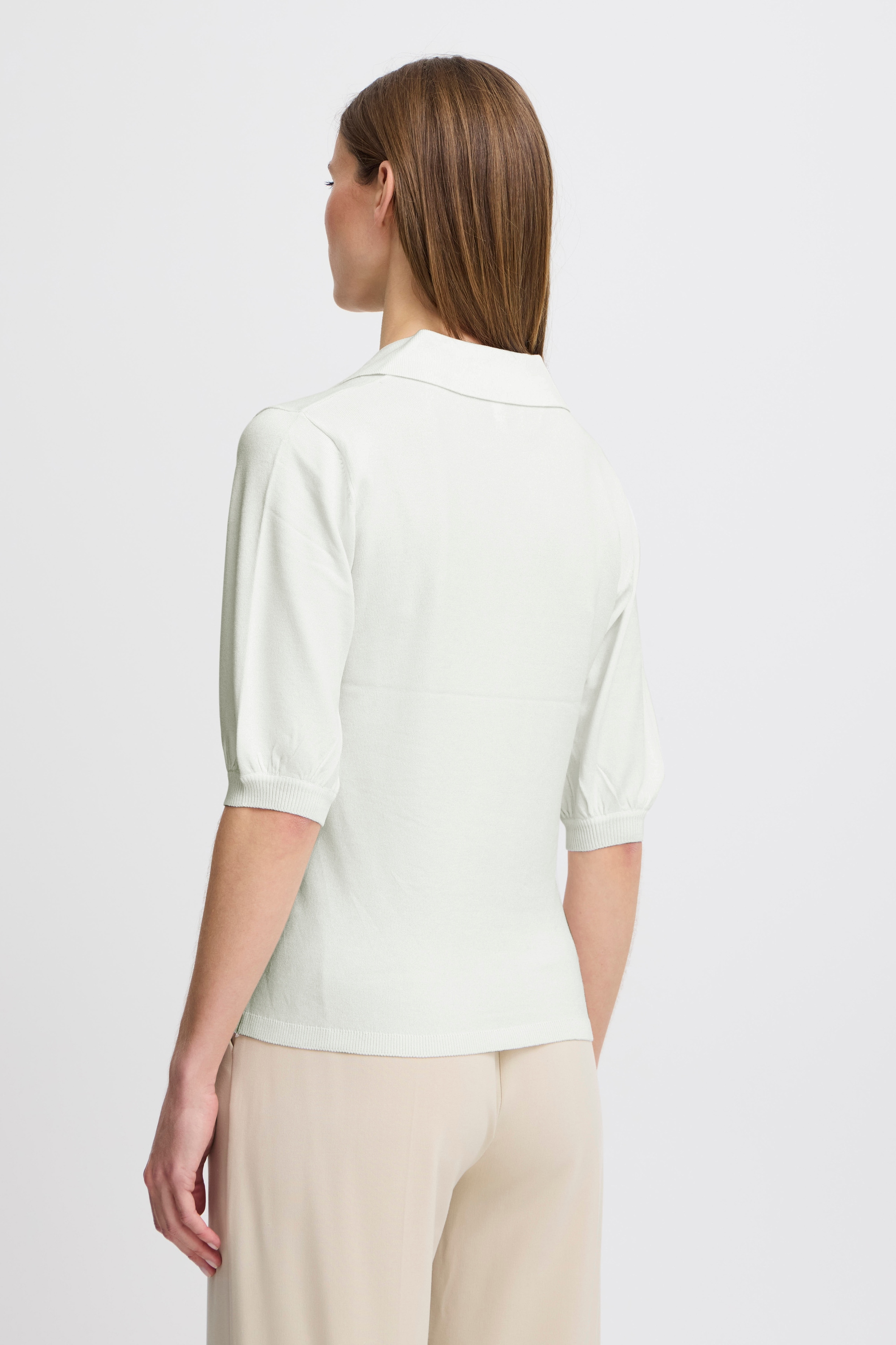 b.young Kurzarmpullover »Damen Strickpullover kurzarm BYMMORLA«